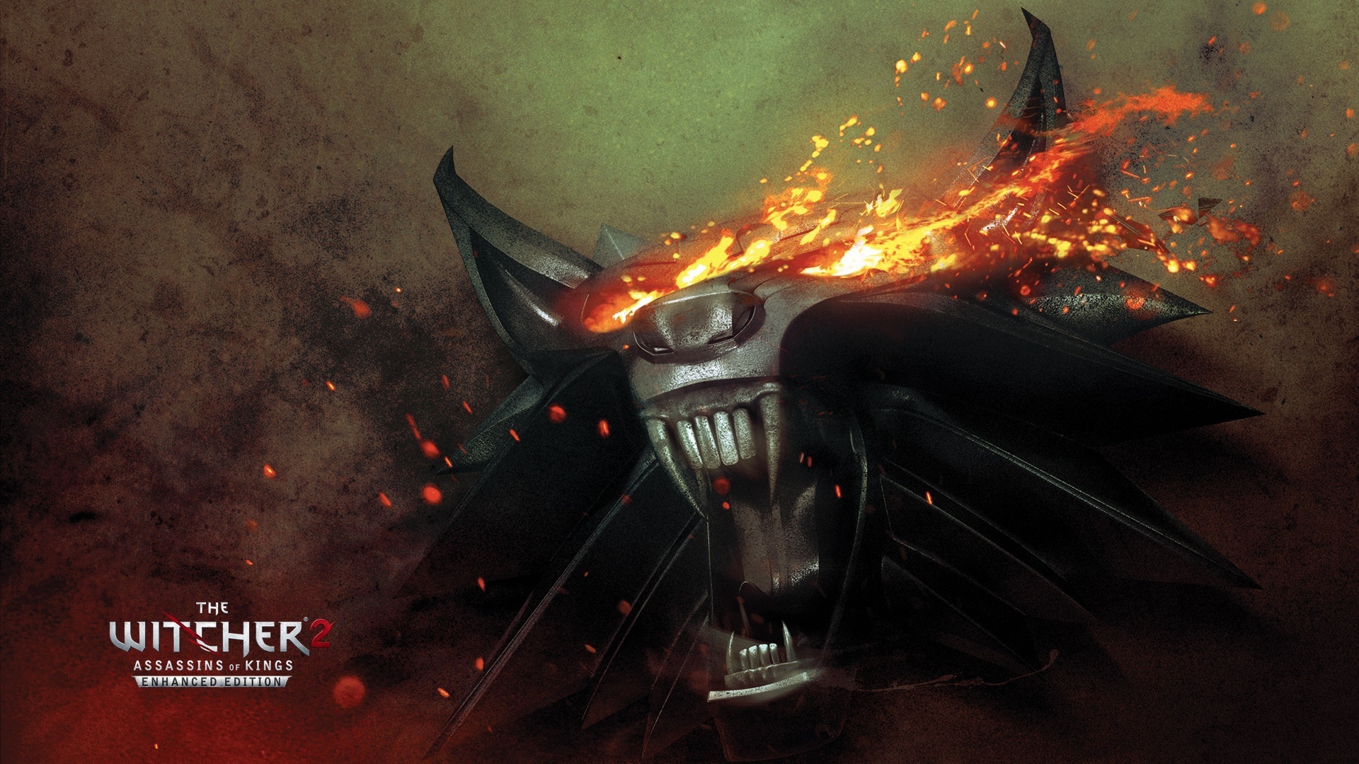 Горящие глаза в игре Ведьмак