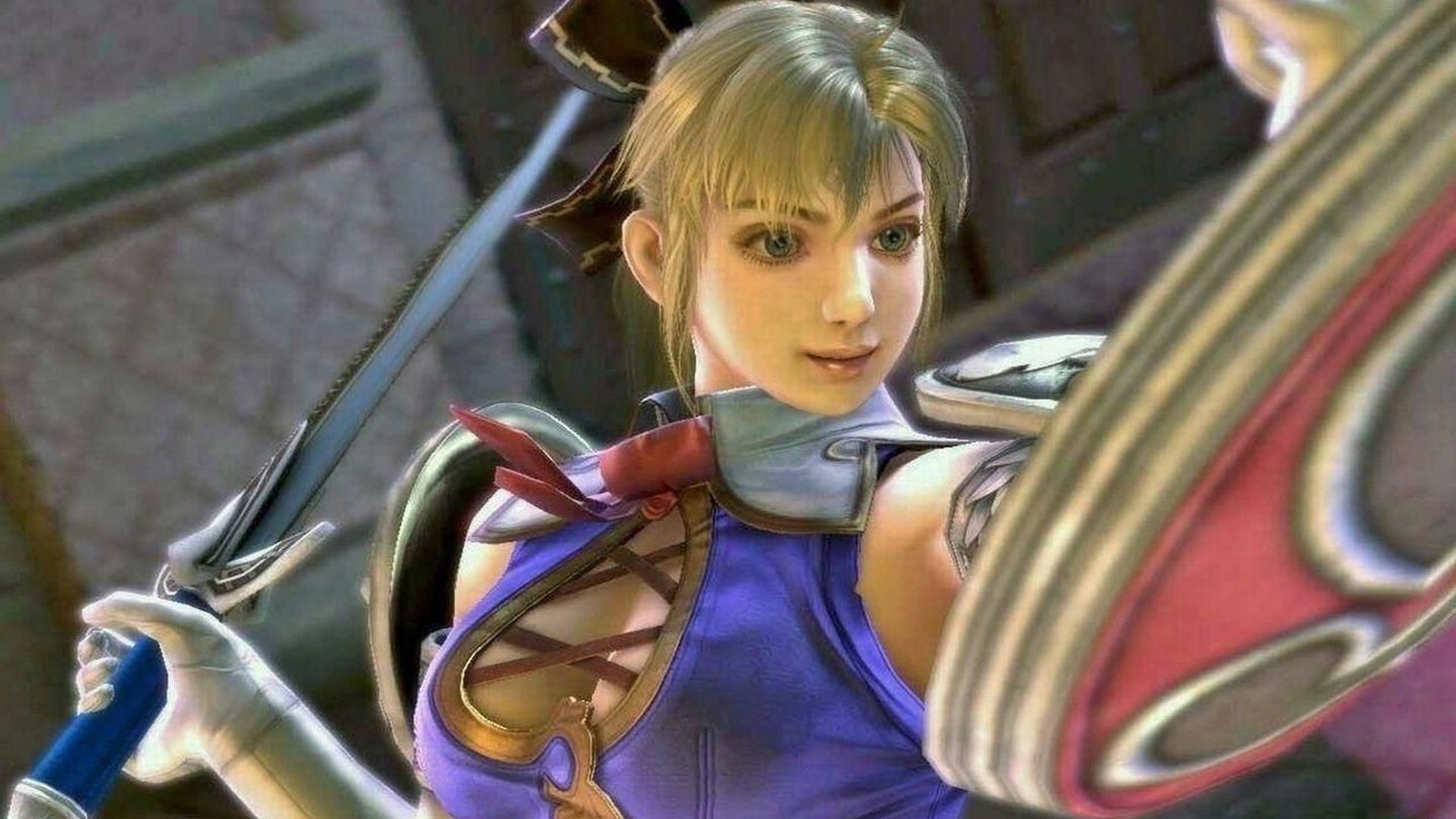 Боевая девушка из игры