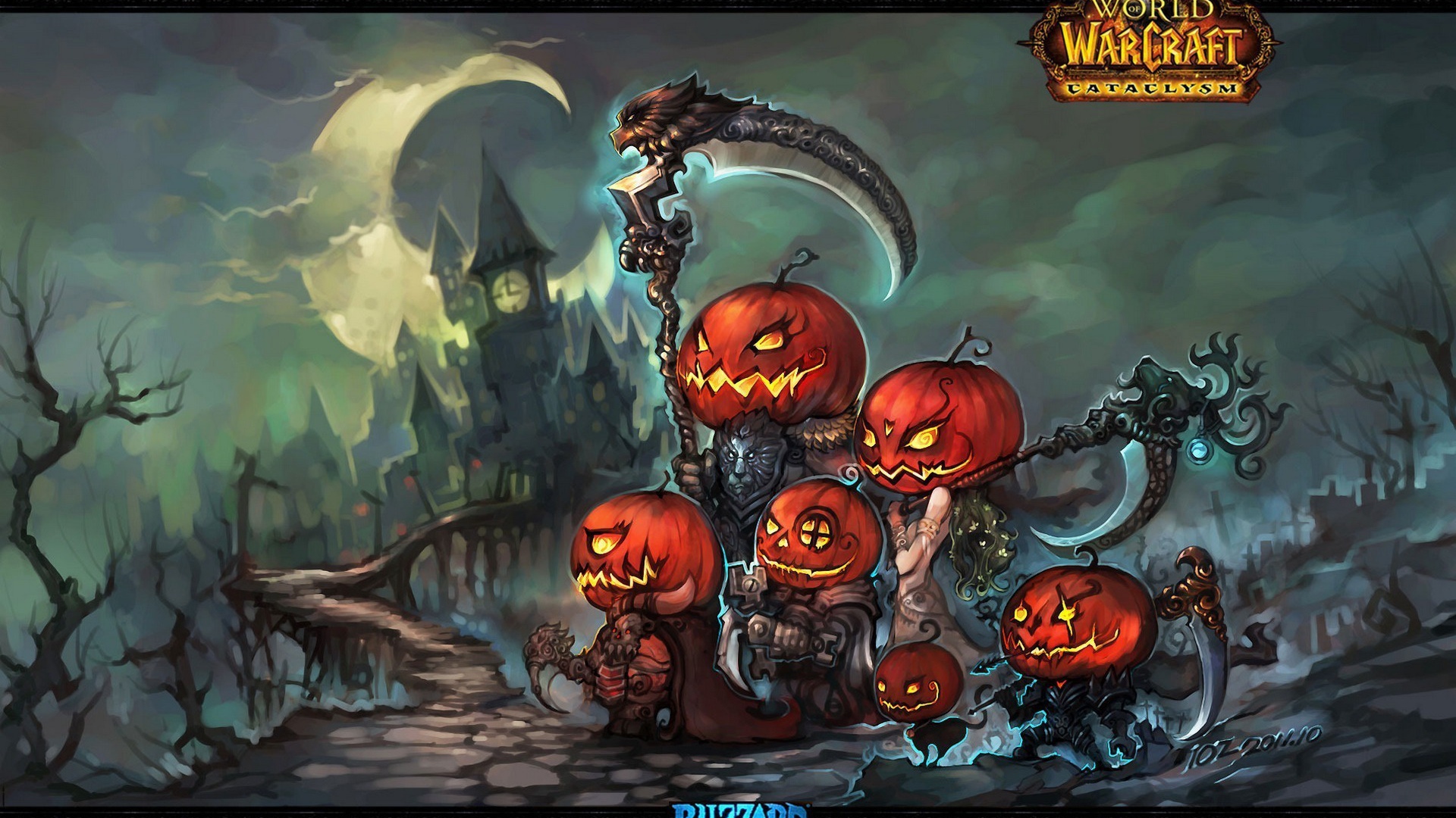 Тыквы из видео игры