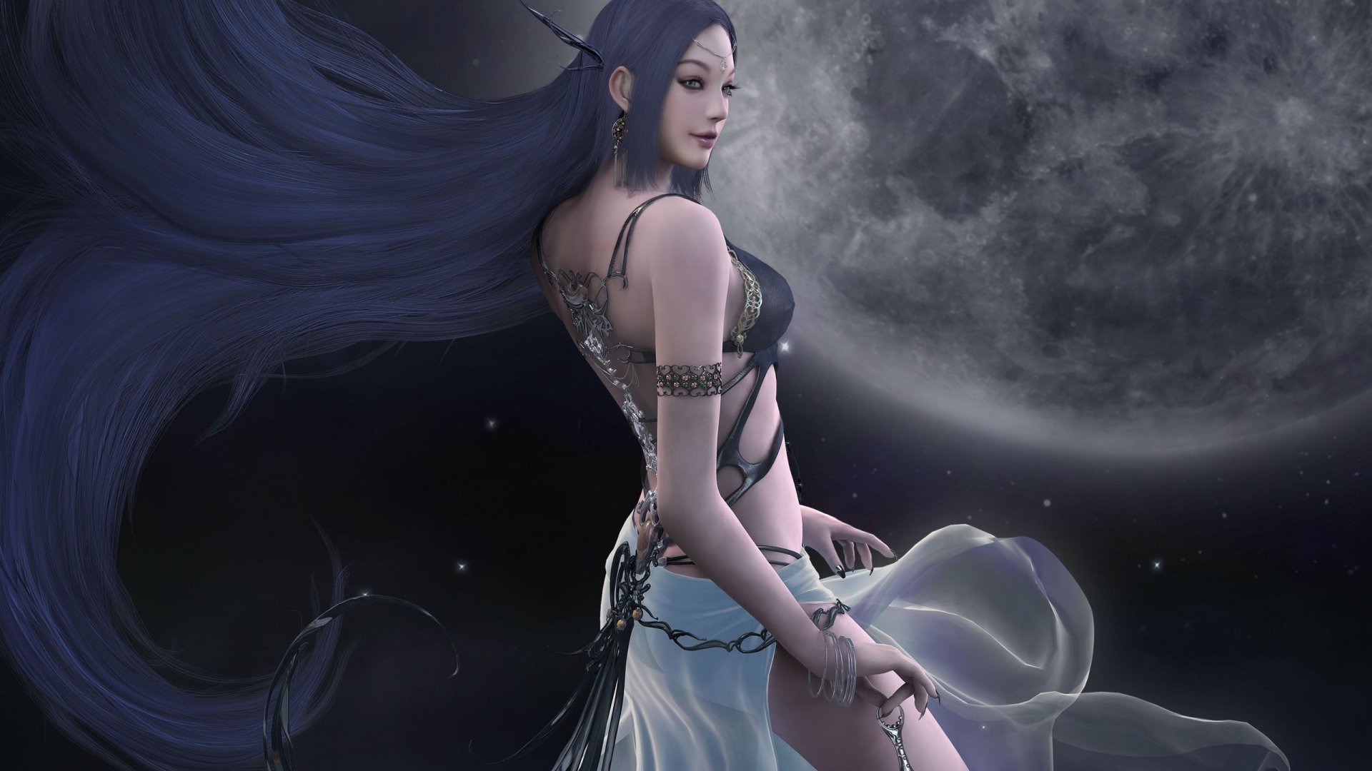 Девушка из видео игры