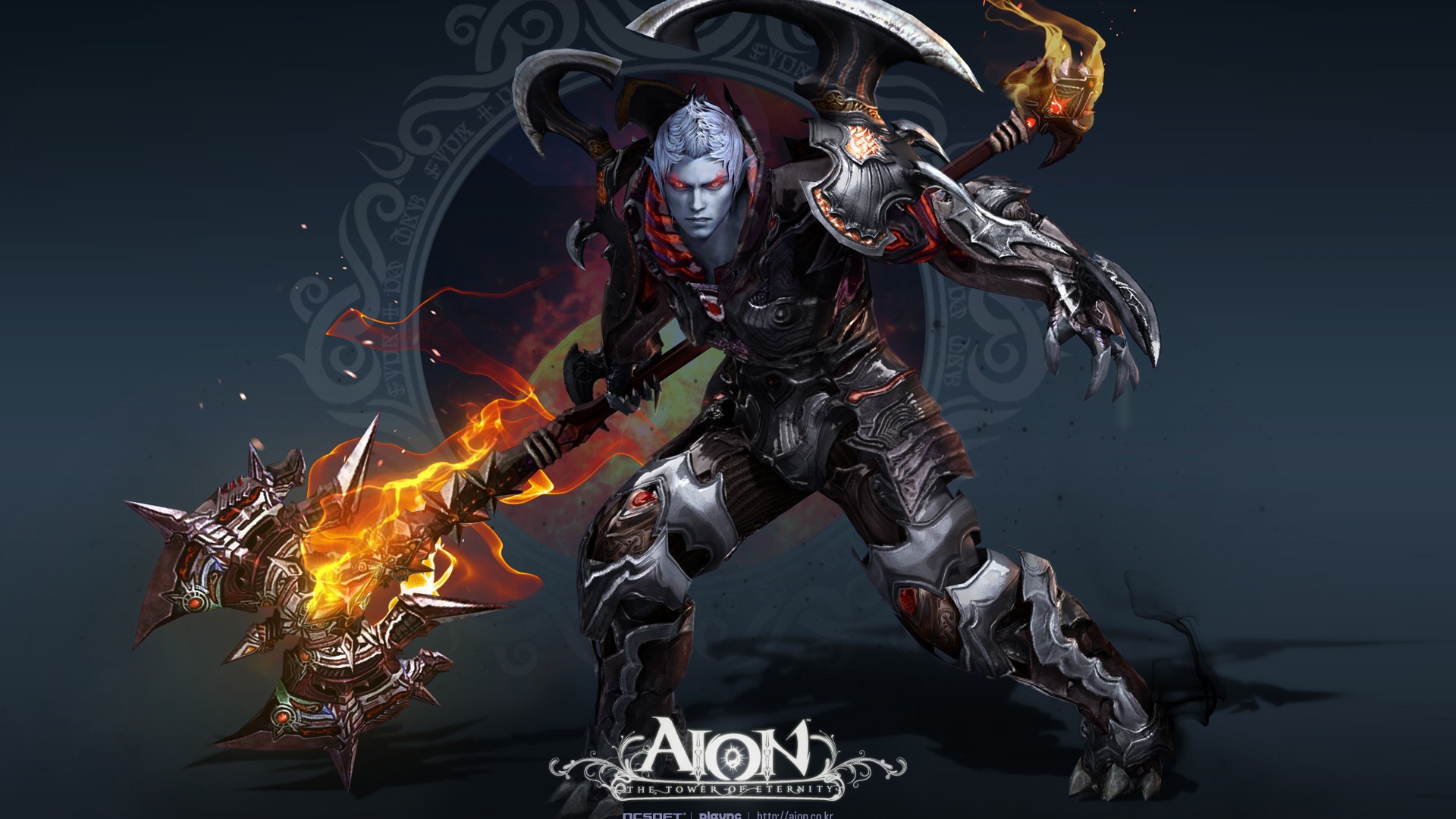 Видео игра Айон воин с оружием