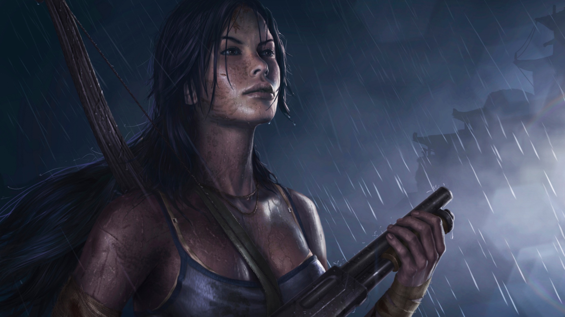 Томб Райдер искусство возрождения