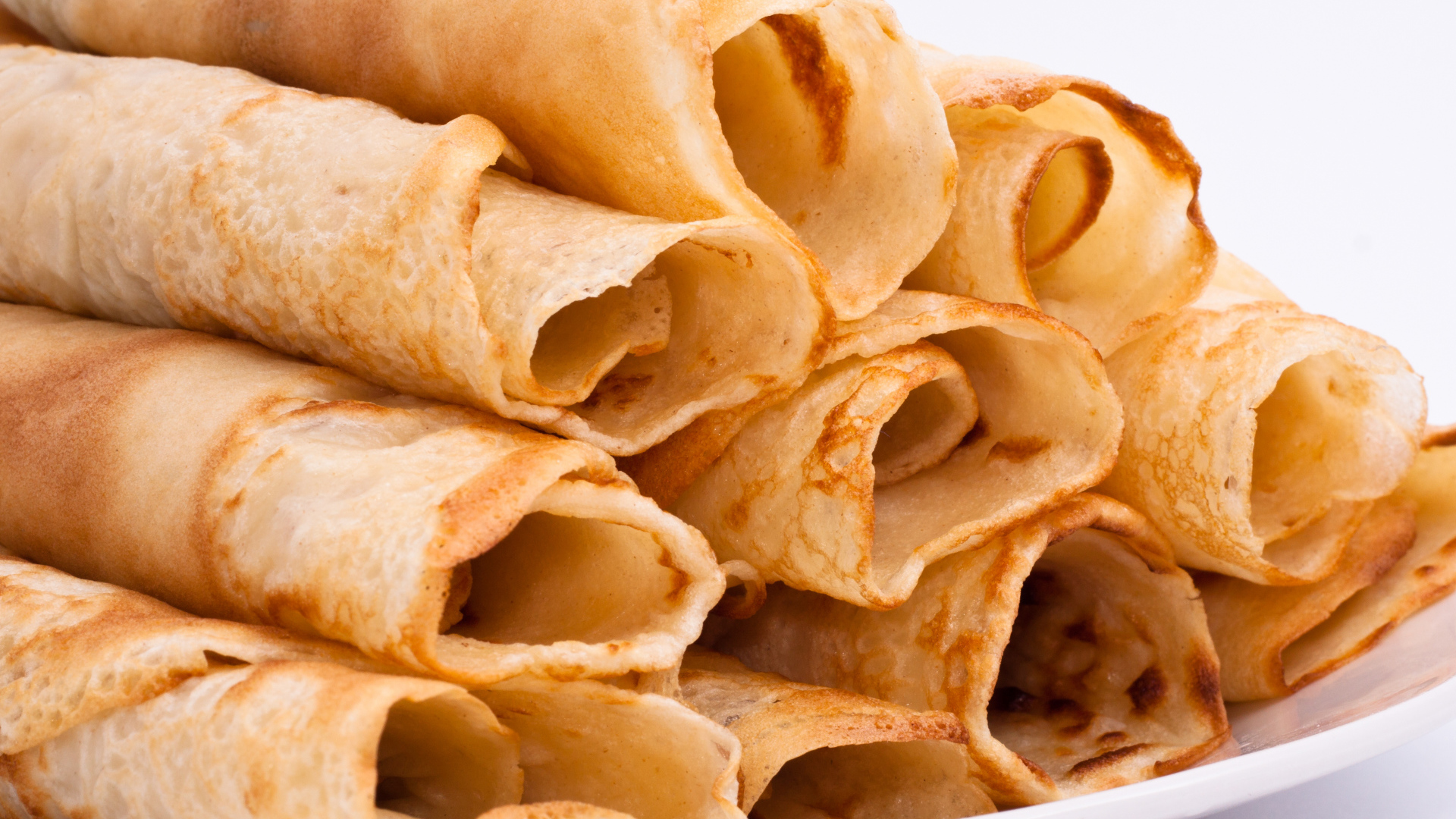 Блинные рулетики на Масленицу