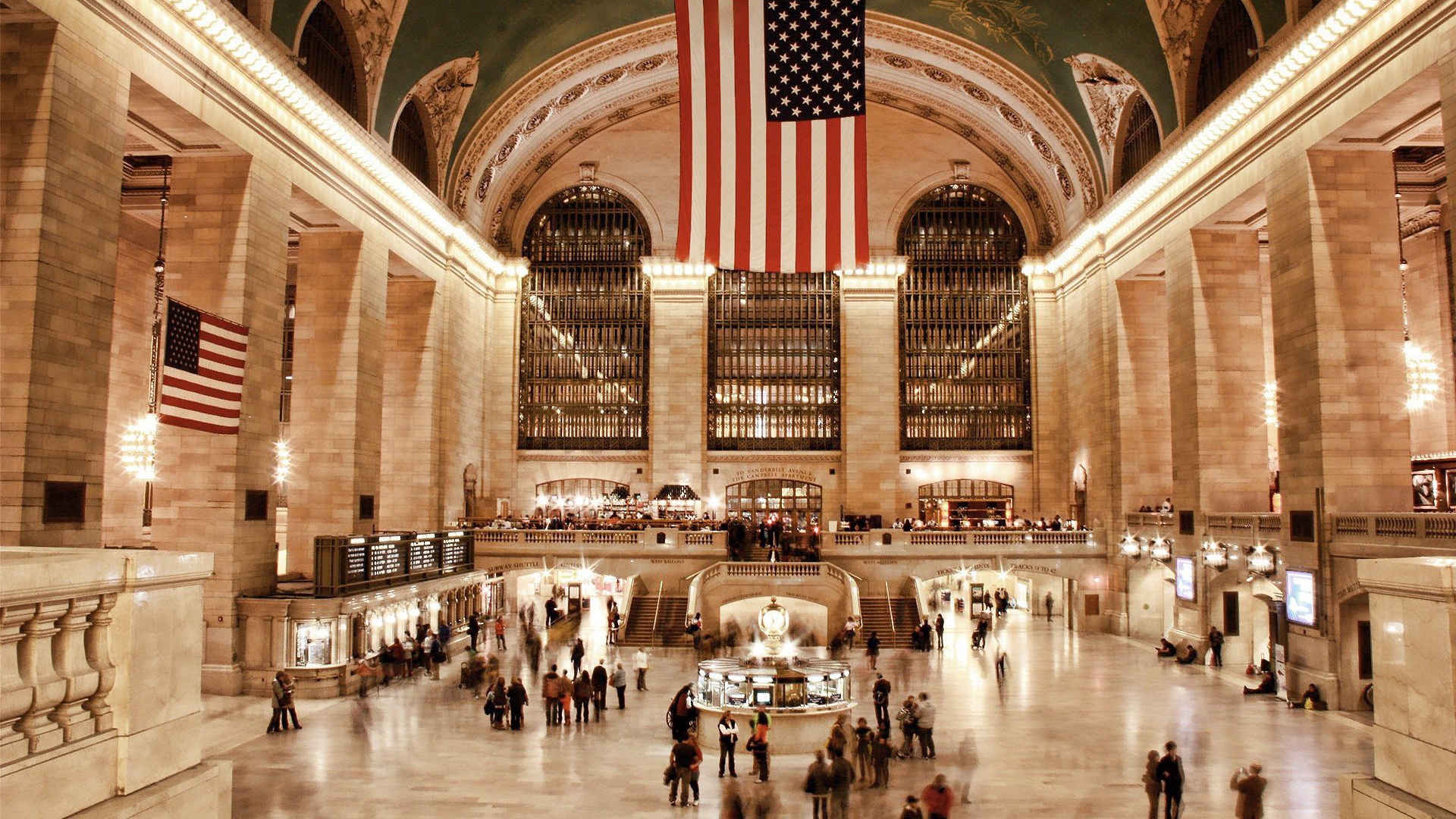 Вокзал в США