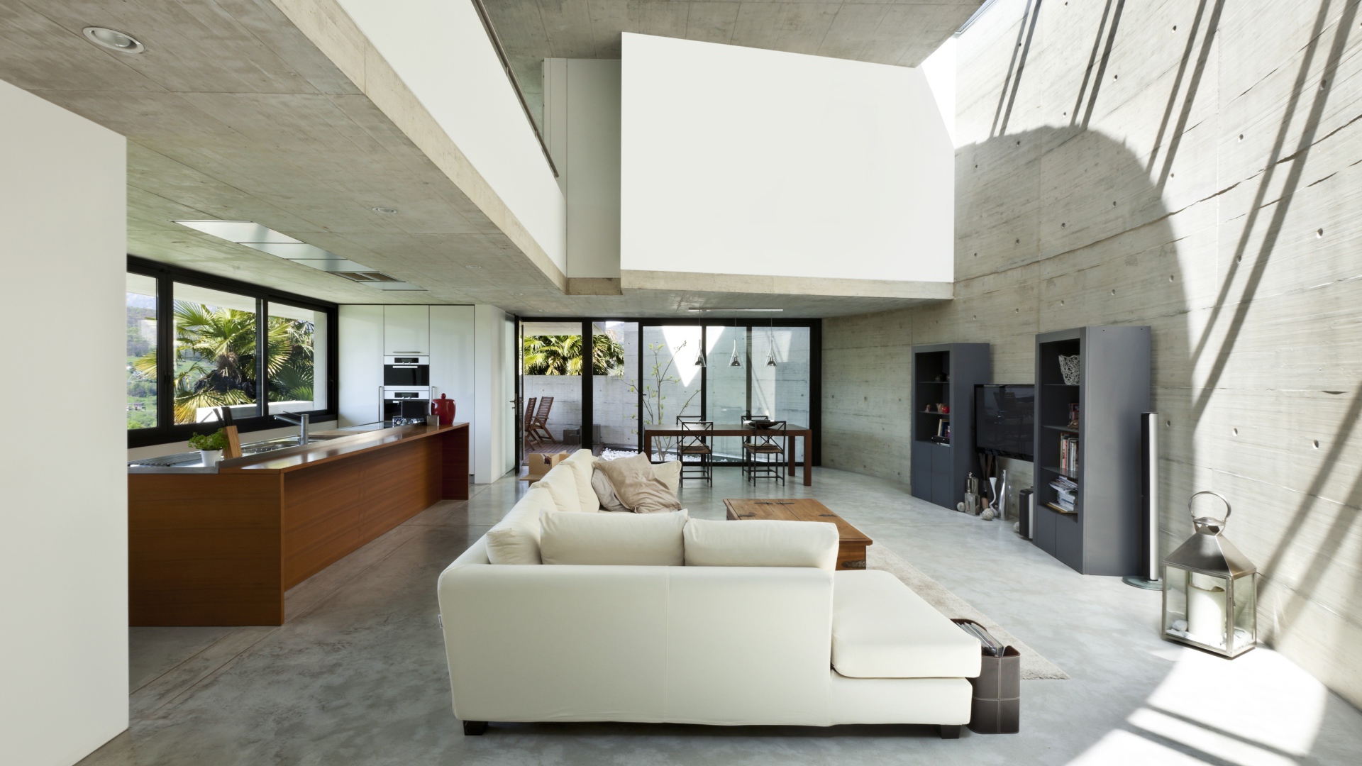 Вилла в белом стиле