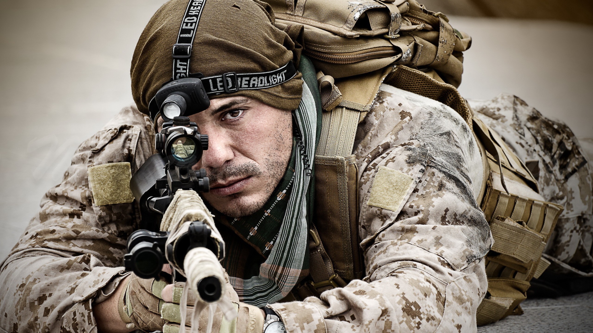 Снайпер выбирает цель