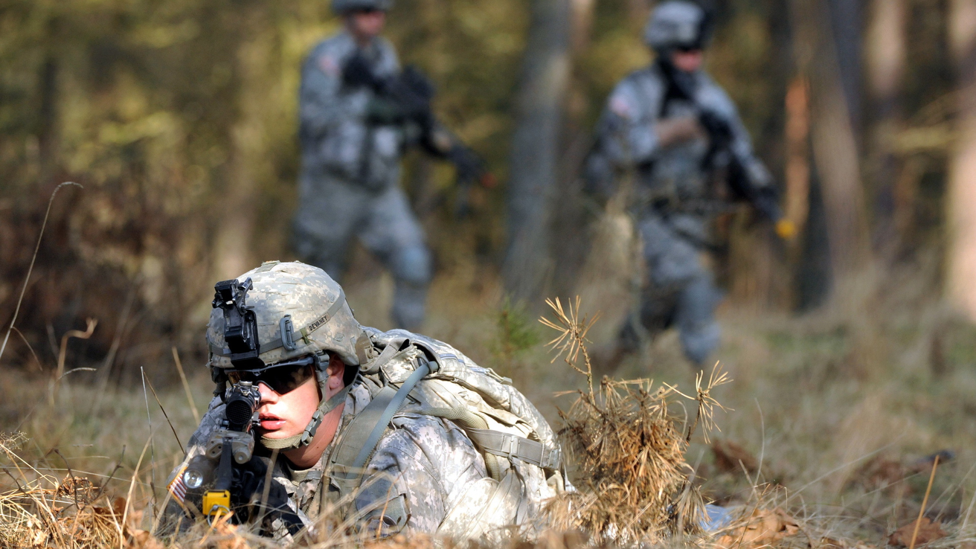 Солдат в засаде