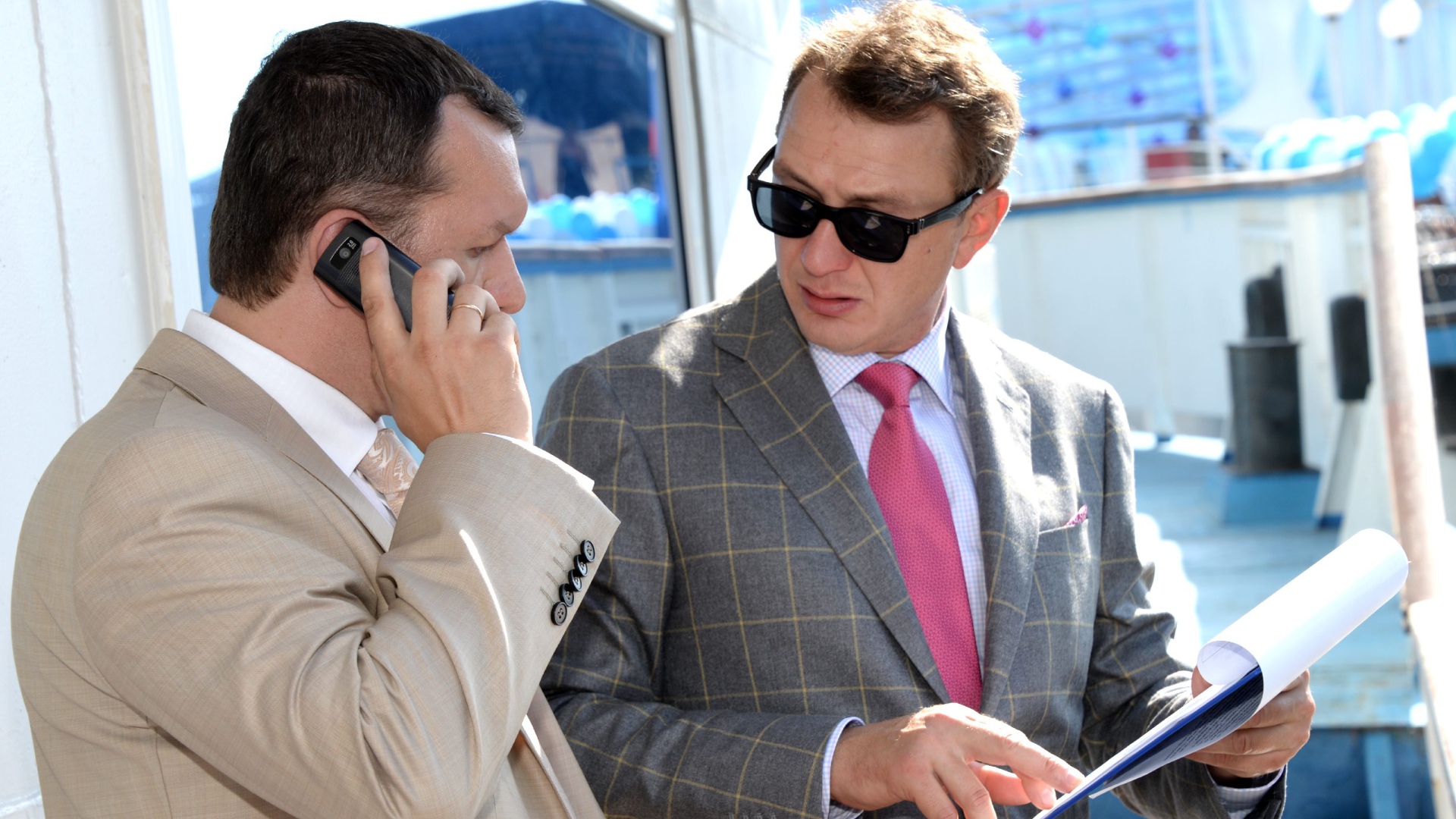 Марат Башаров читает сценарий