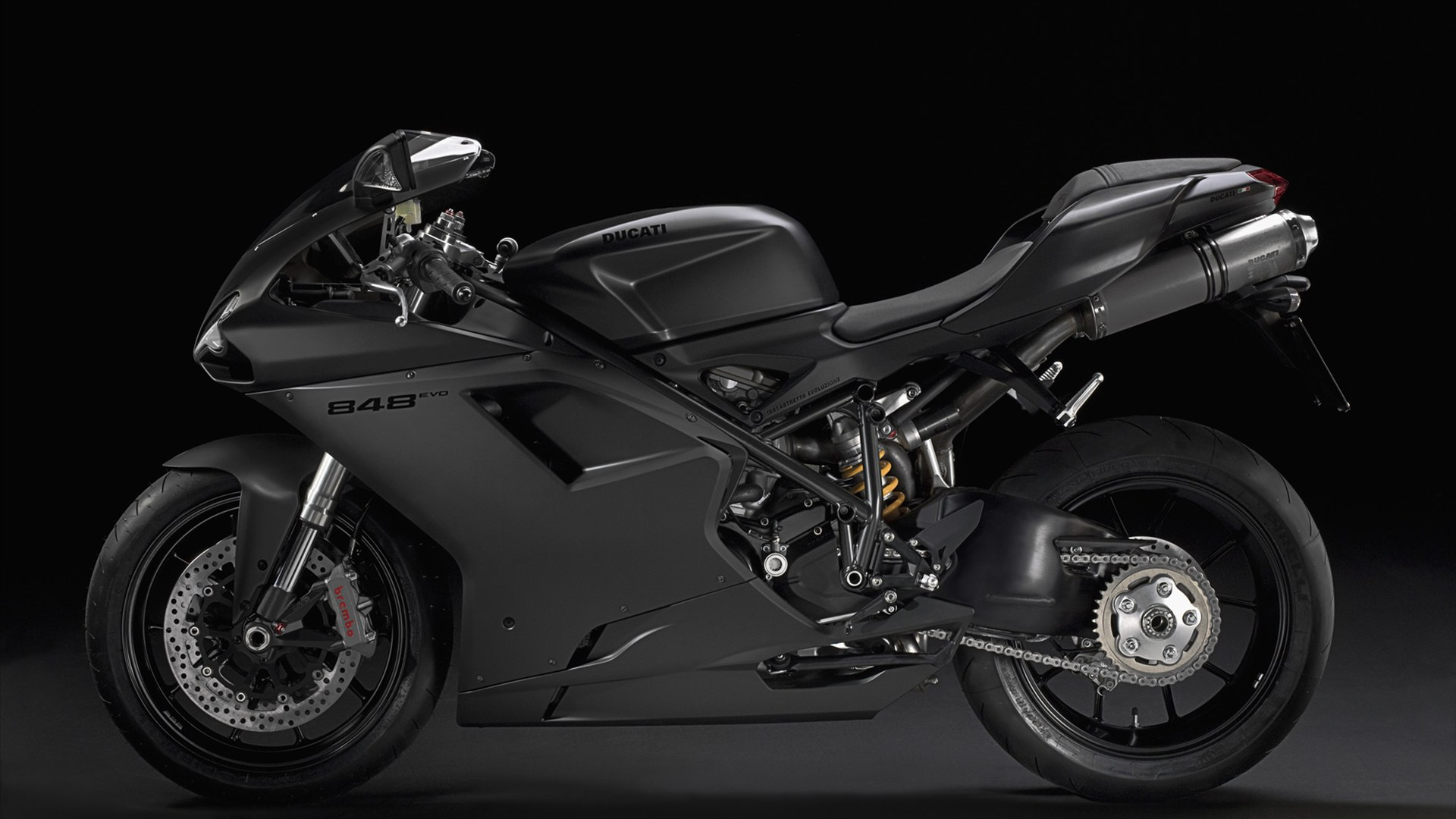 Красивый мотоцикл в москве Ducati Superbike 848 Evo