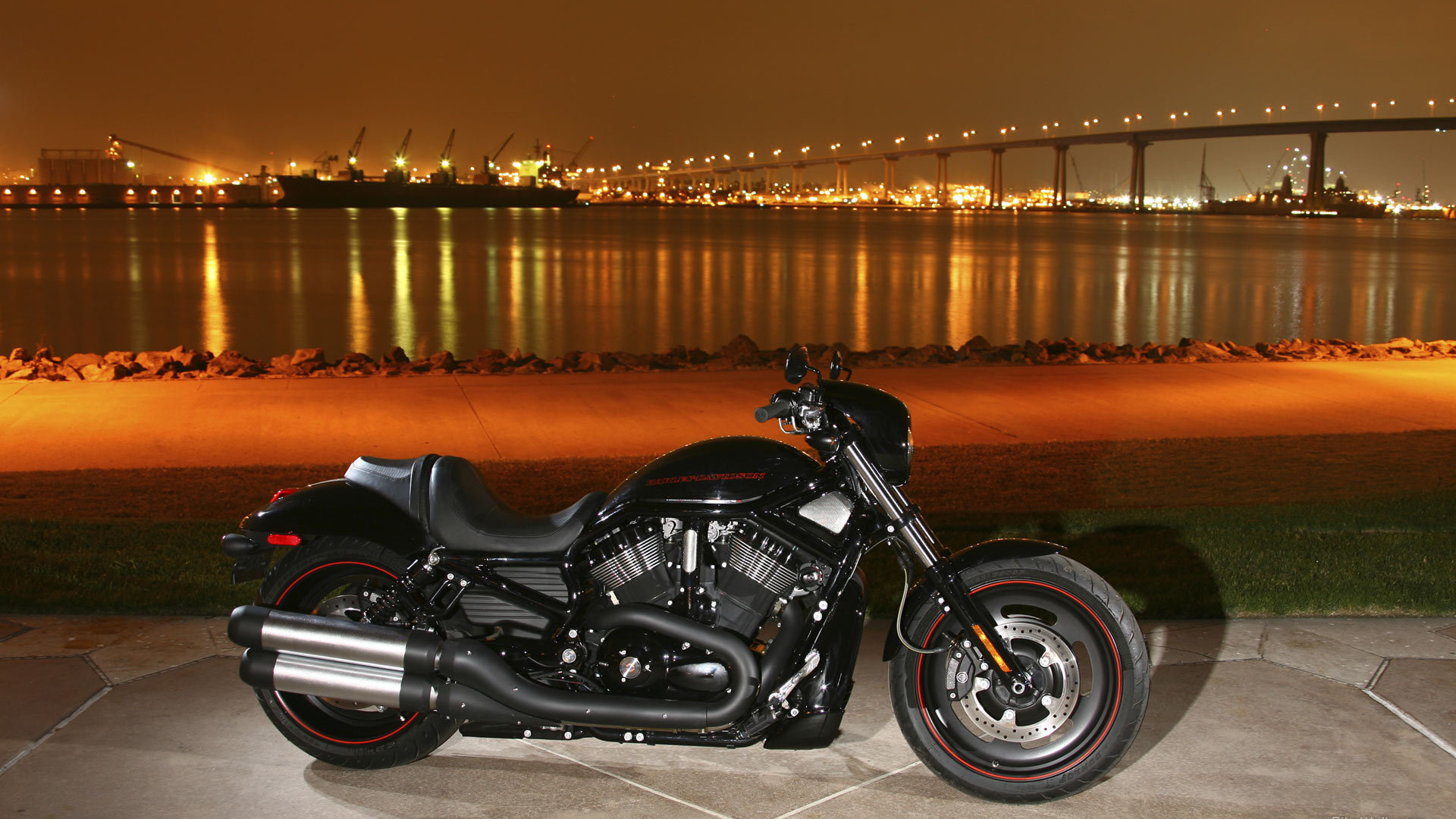 Быстрый мотоцикл Harley-Davidson Night Rod Special