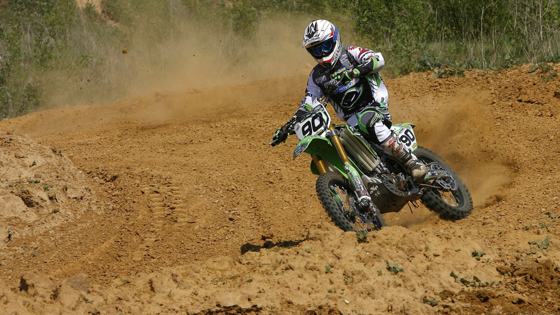 Невероятный мотоцикл Kawasaki KX 450 F