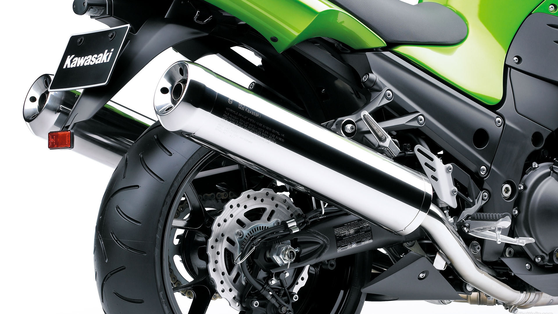 Новый мотоцикл Kawasaki ZZR 1400
