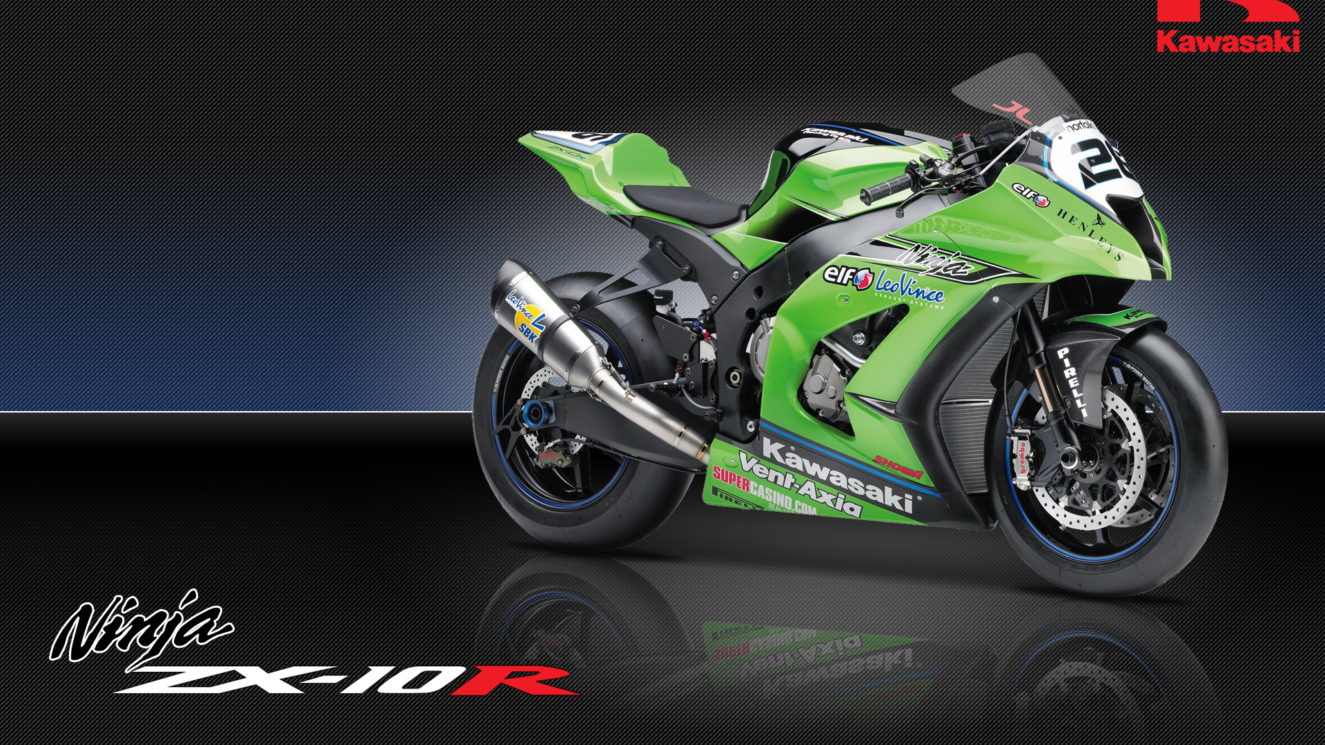 Популярный мотоцикл Kawasaki Ninja ZX-10R