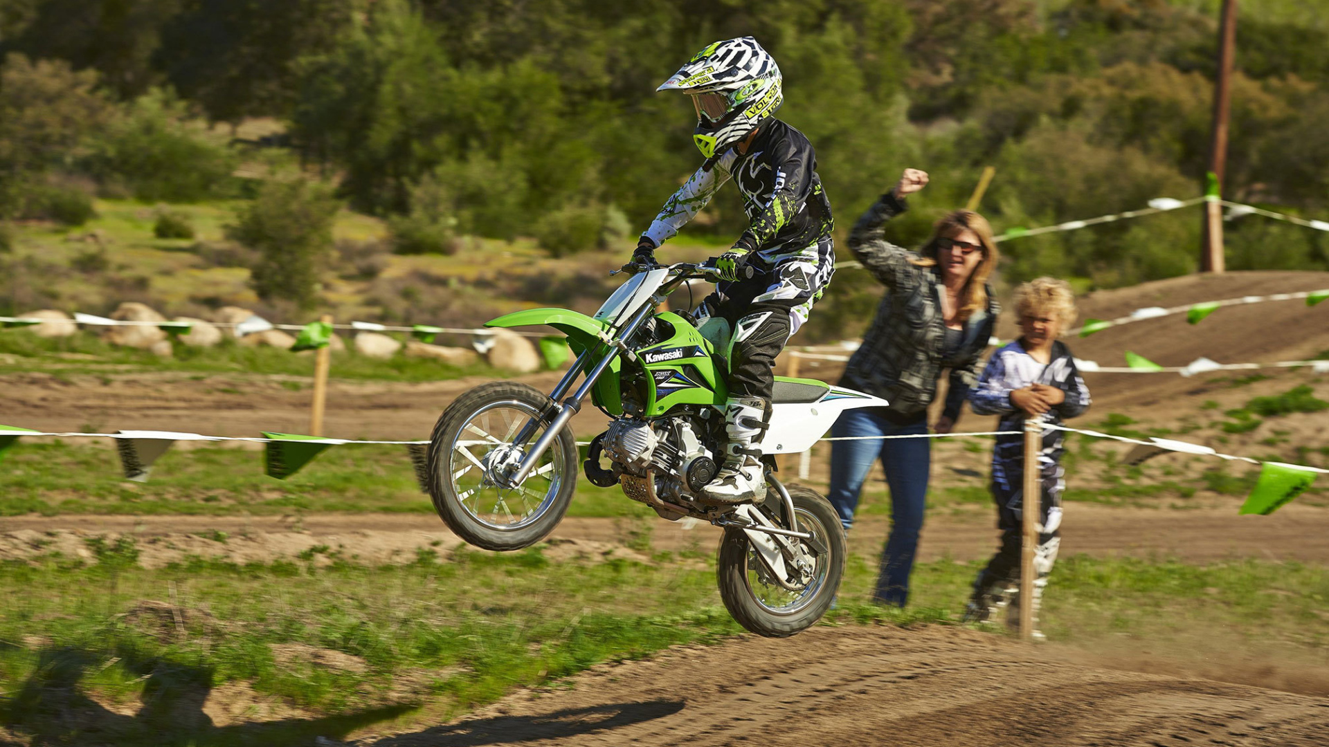 Надежный мотоцикл Kawasaki KLX 110