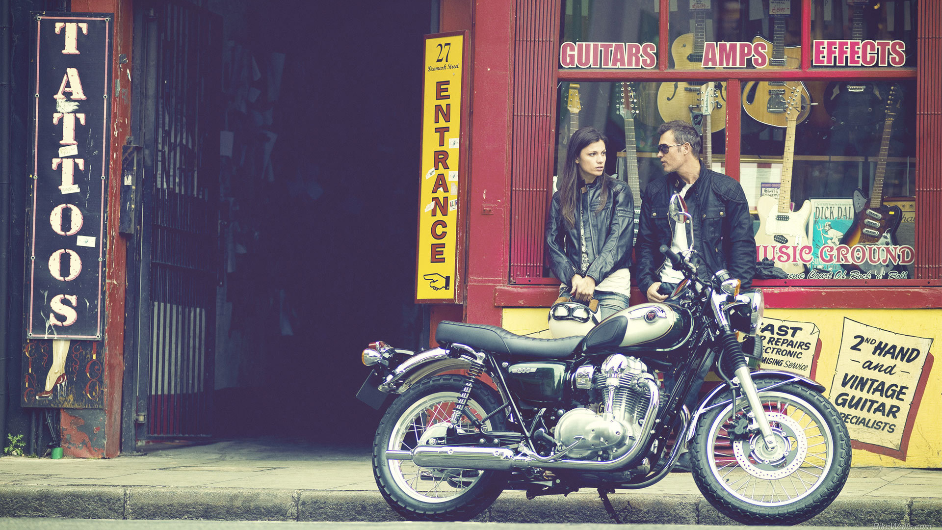 Надежный мотоцикл Kawasaki W 800