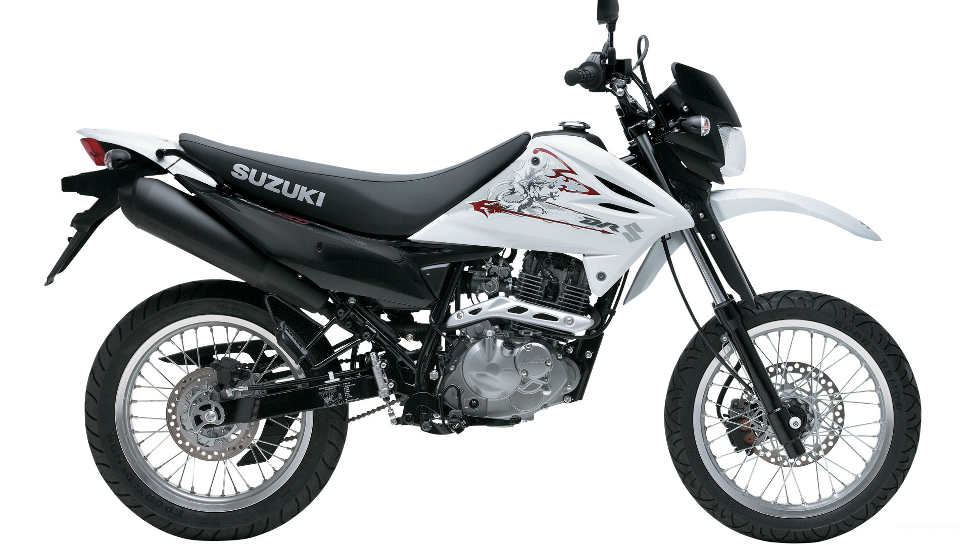 Невероятный мотоцикл Suzuki  DR-Z 125