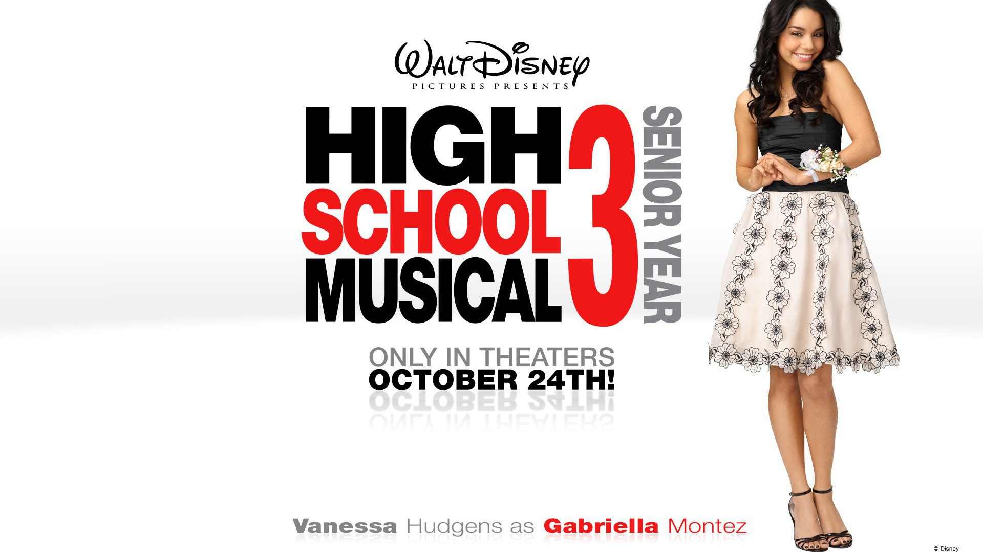 Ванесса в рекламе фильма