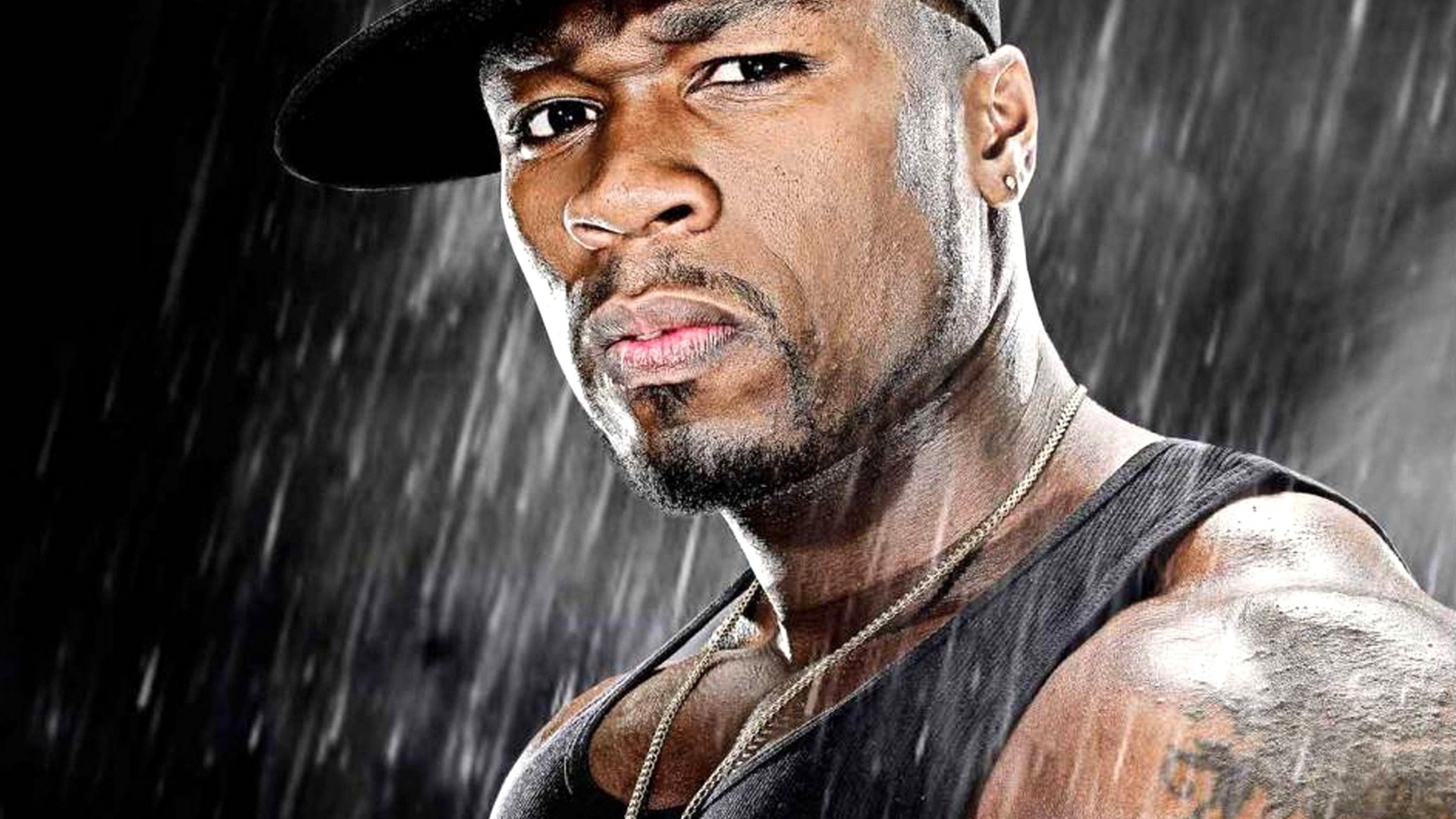 50 Cent под дождем