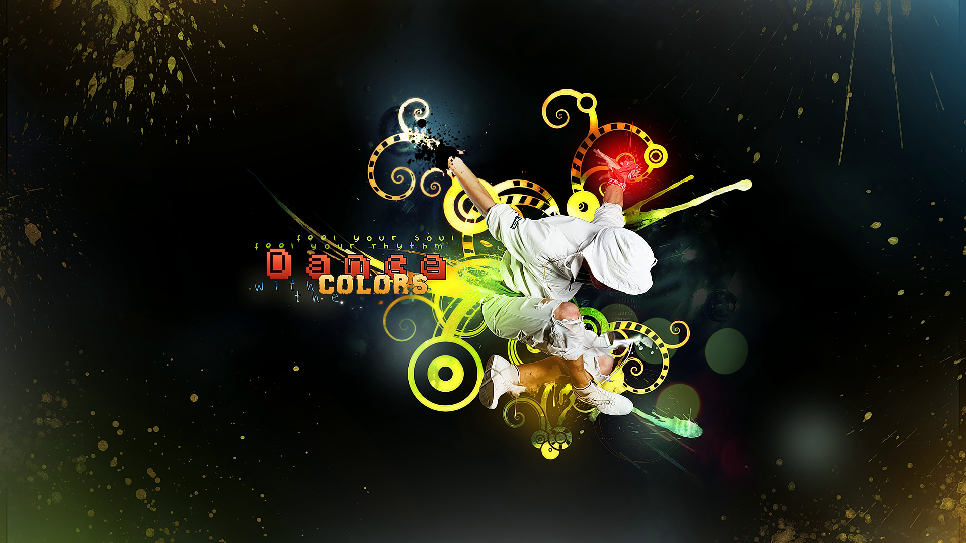 Танец в ярких красках