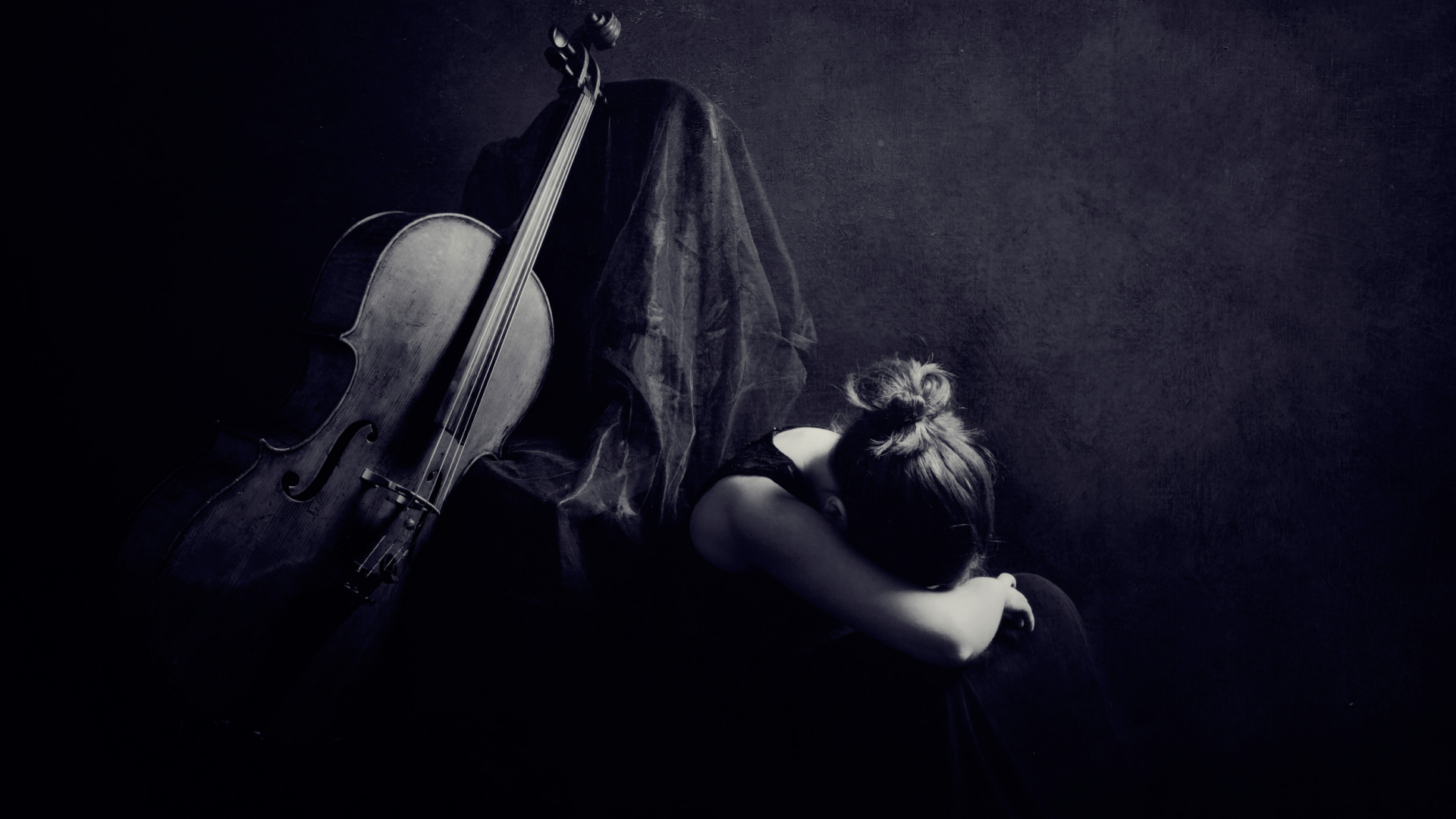 Грустная музыка виолончели