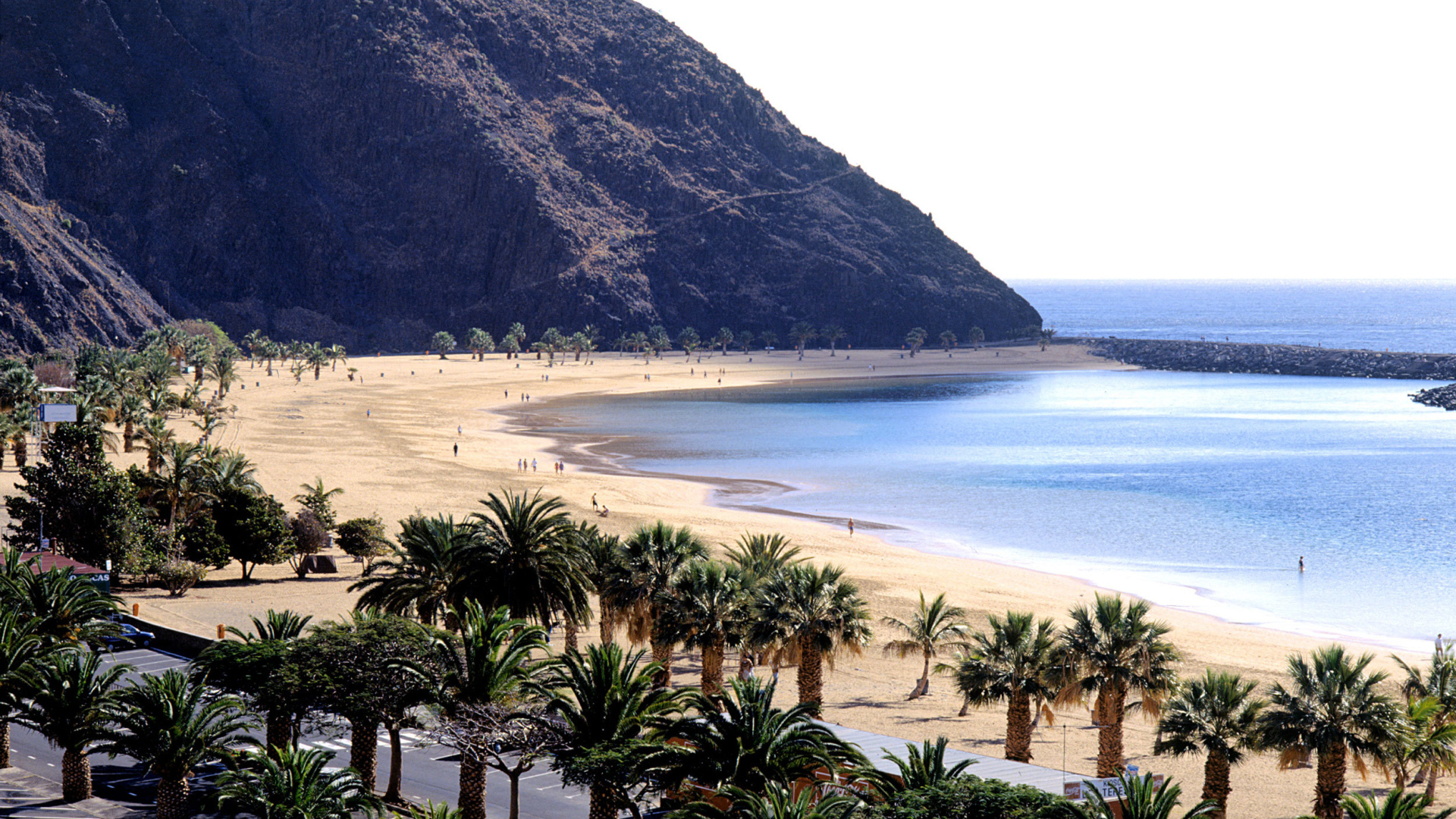 Белый пляж на Тенерифе