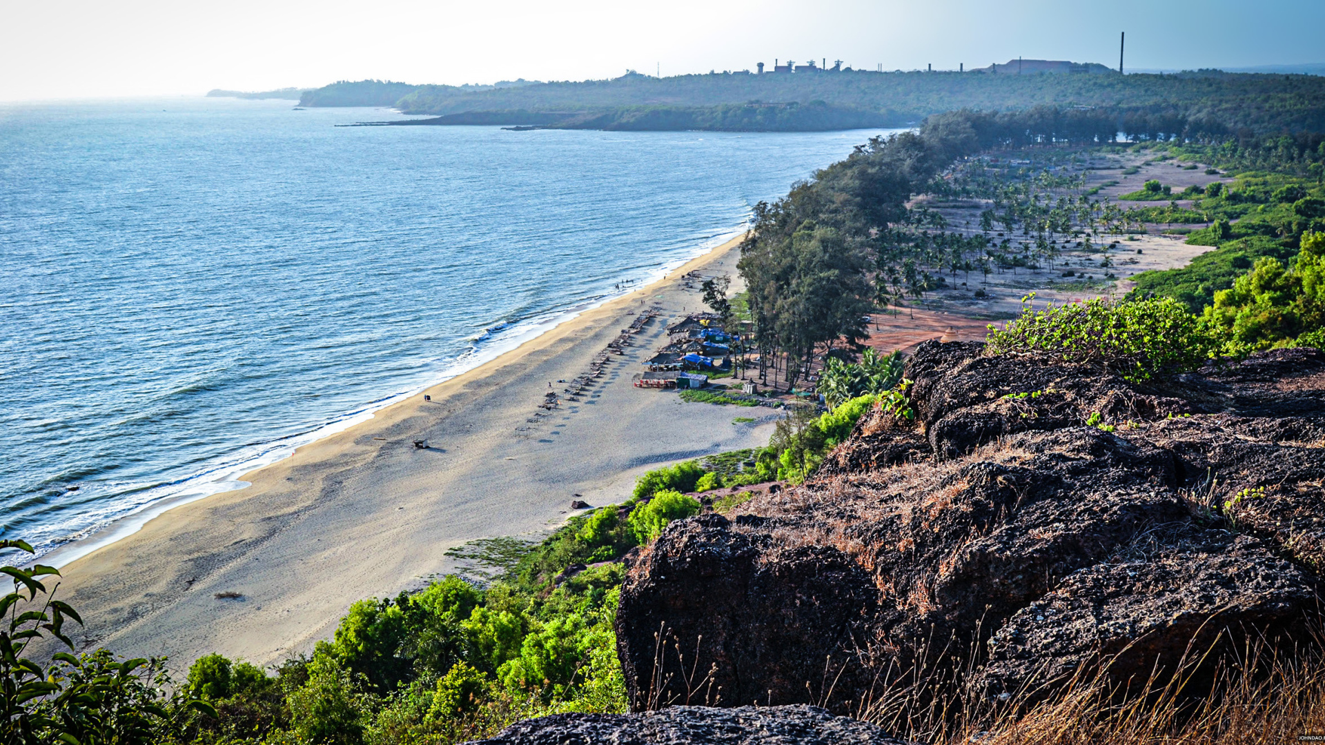 Белый пляж на ГОА