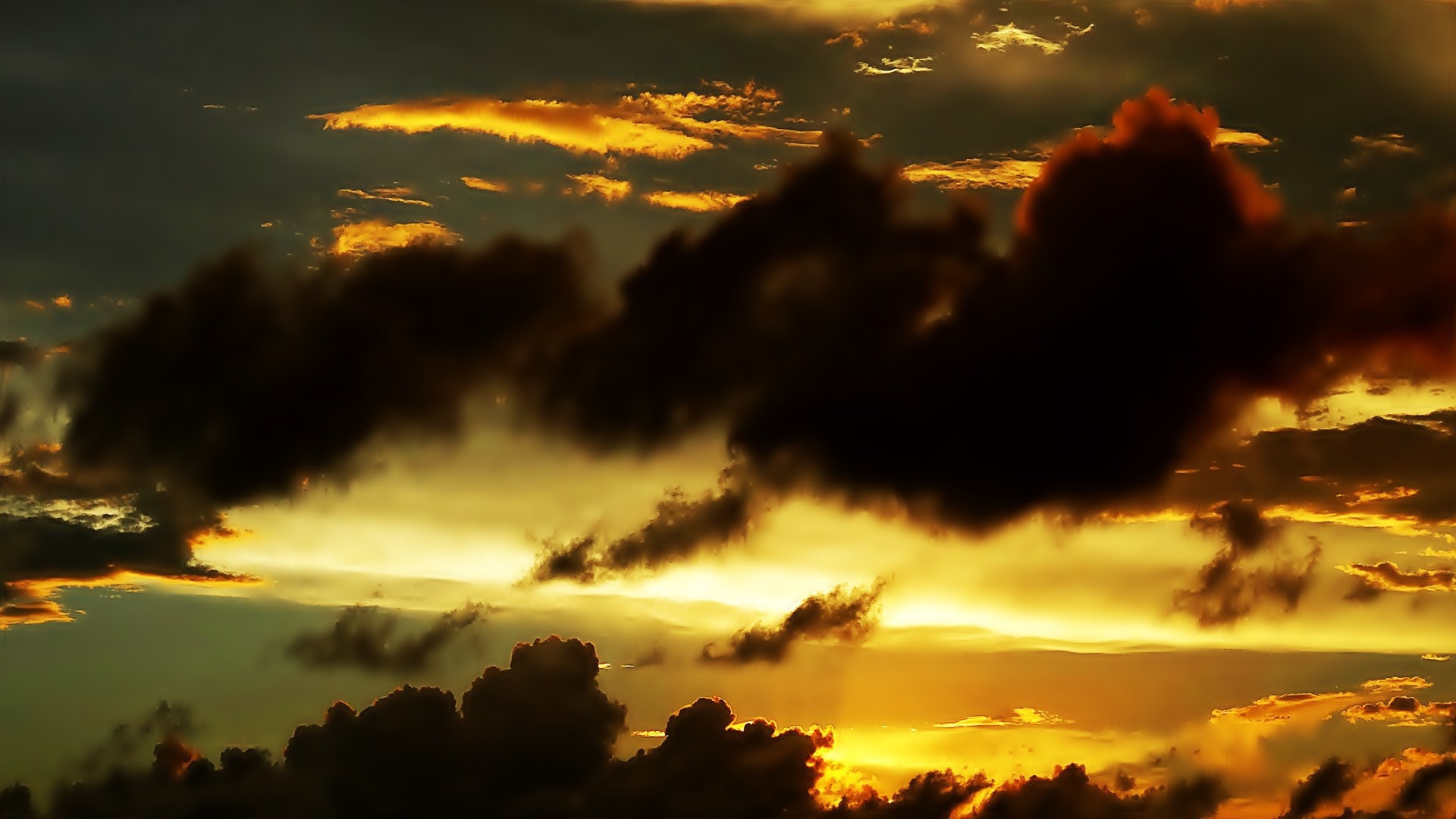 Черные облака