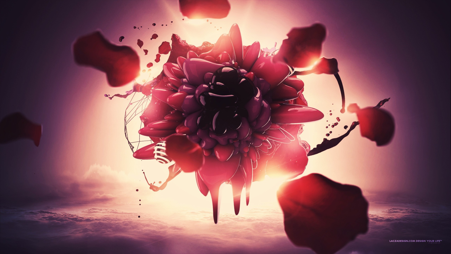 Цветочная абстракция