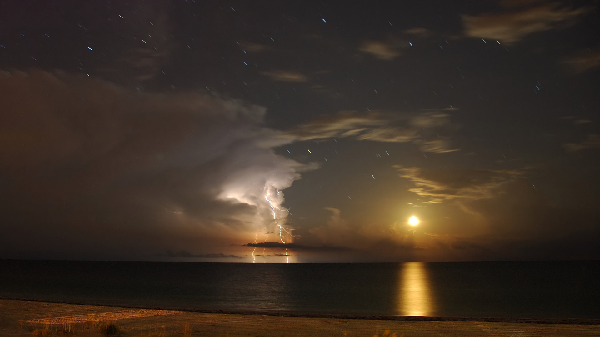 Гроза в Мексиканском заливе