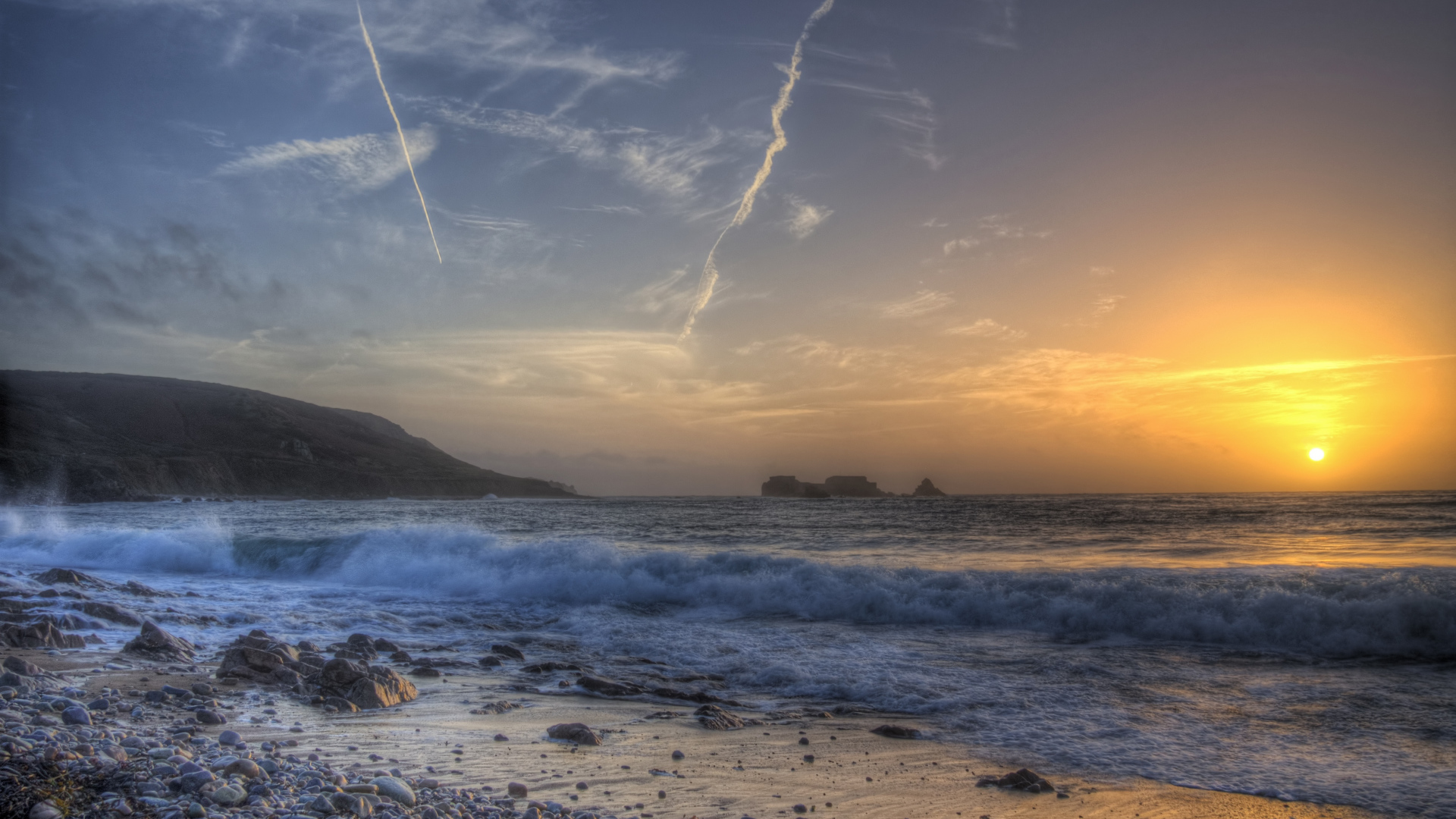 Облака перед закатом