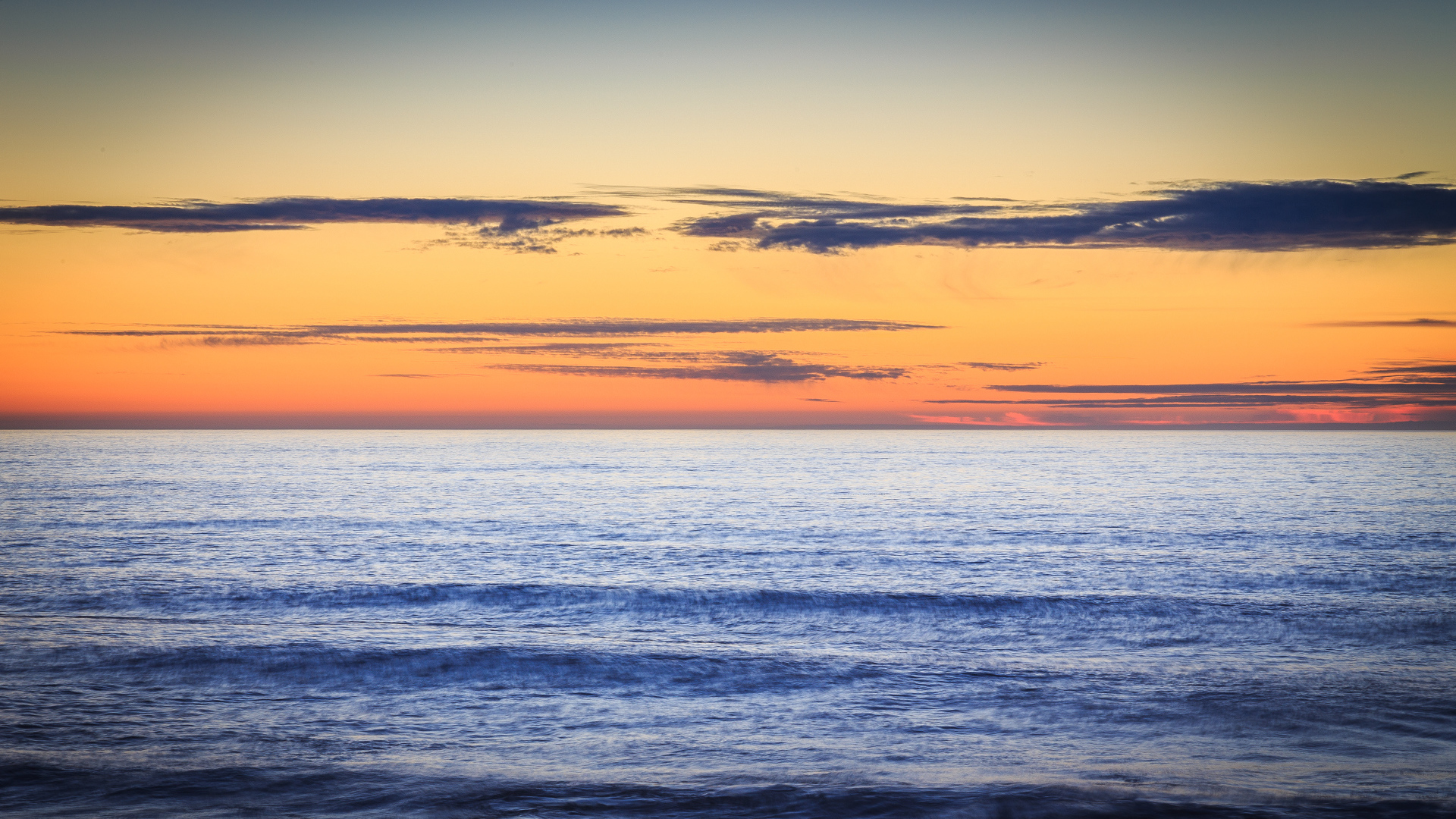 Закат с мыса Араго, Орегон, США