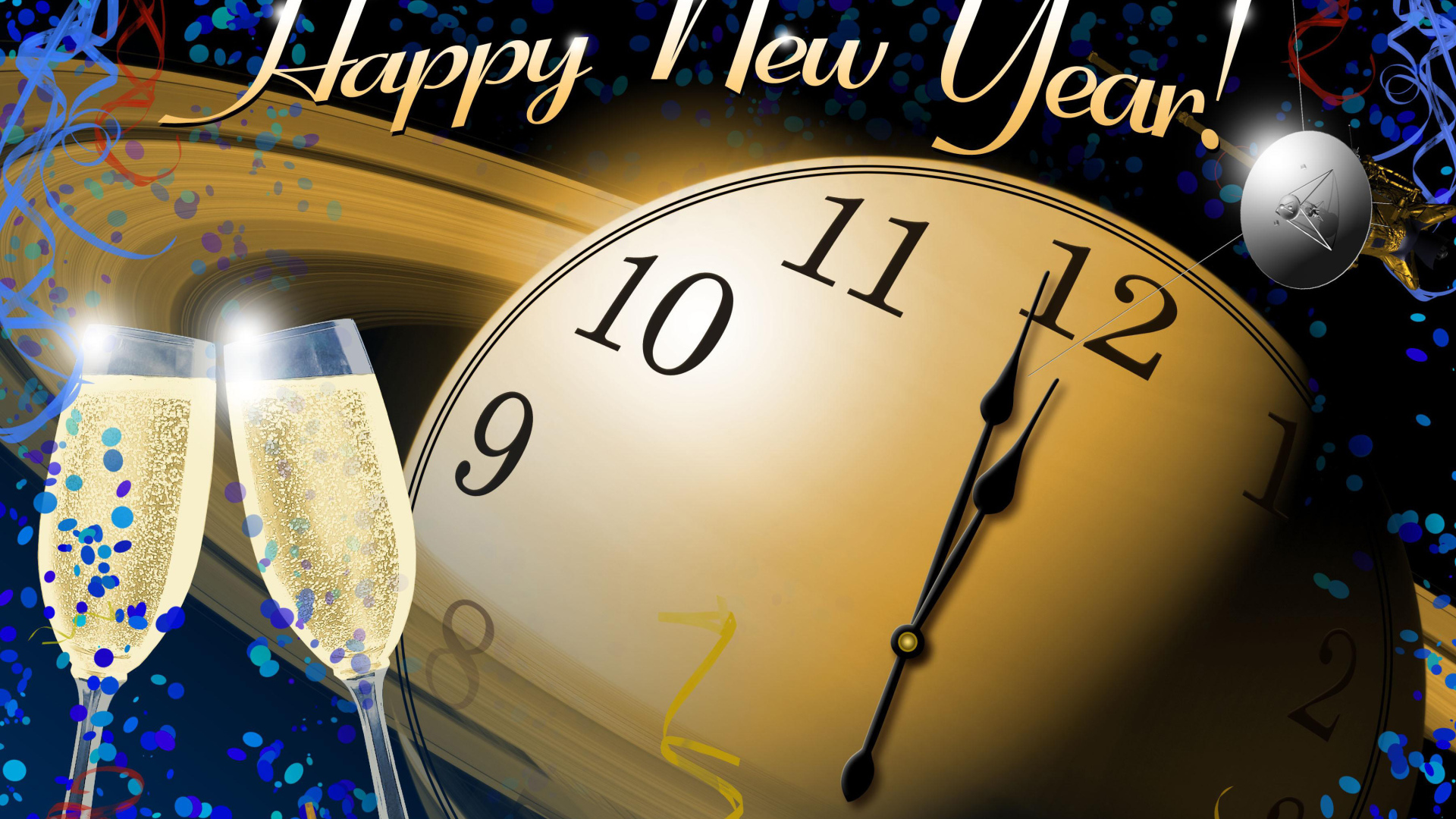 Часы показывают 12