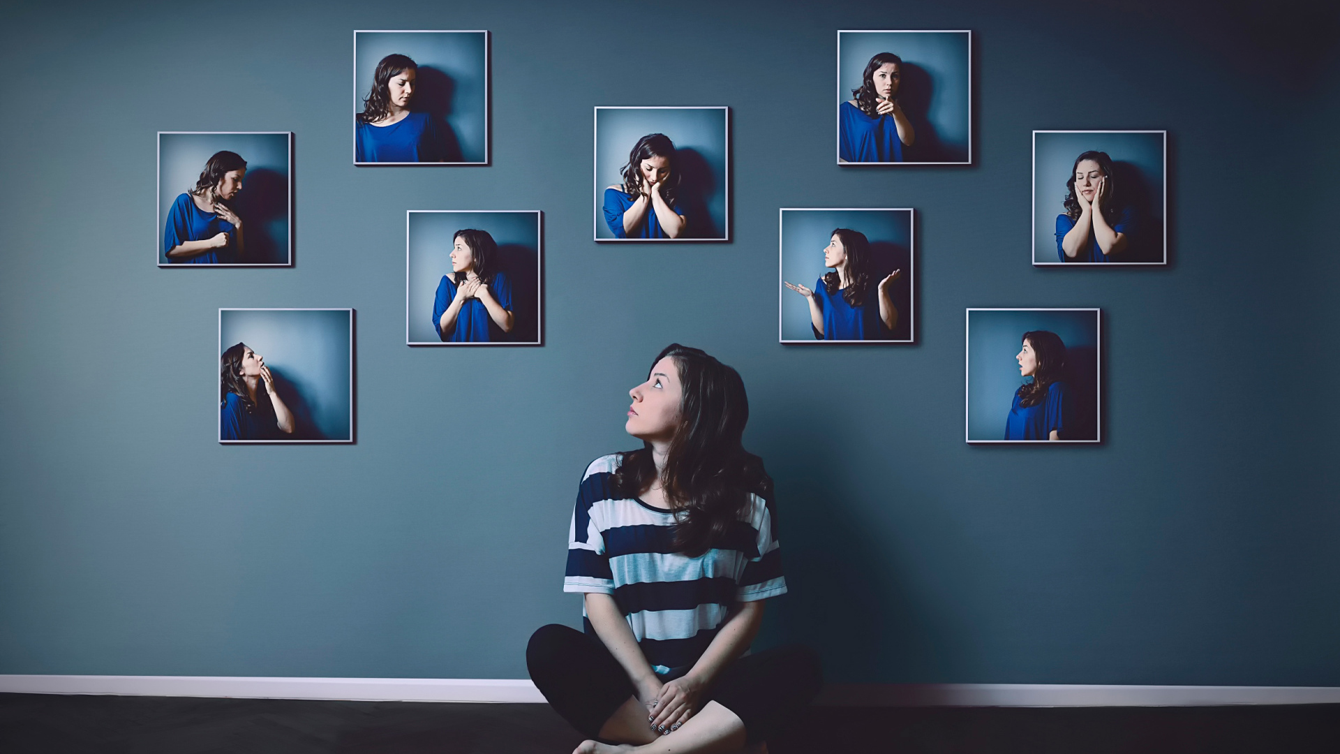 Разные эмоции на фото