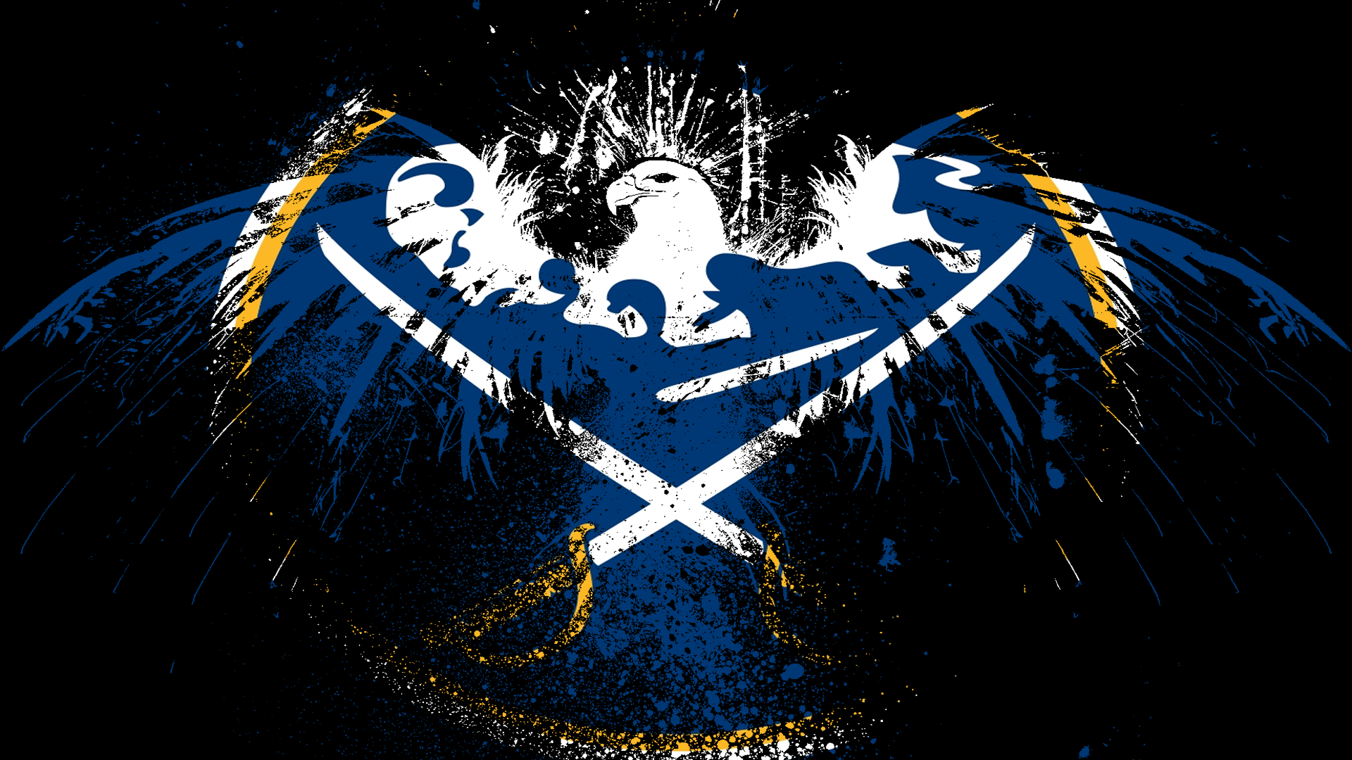 Орел бык и две сабли