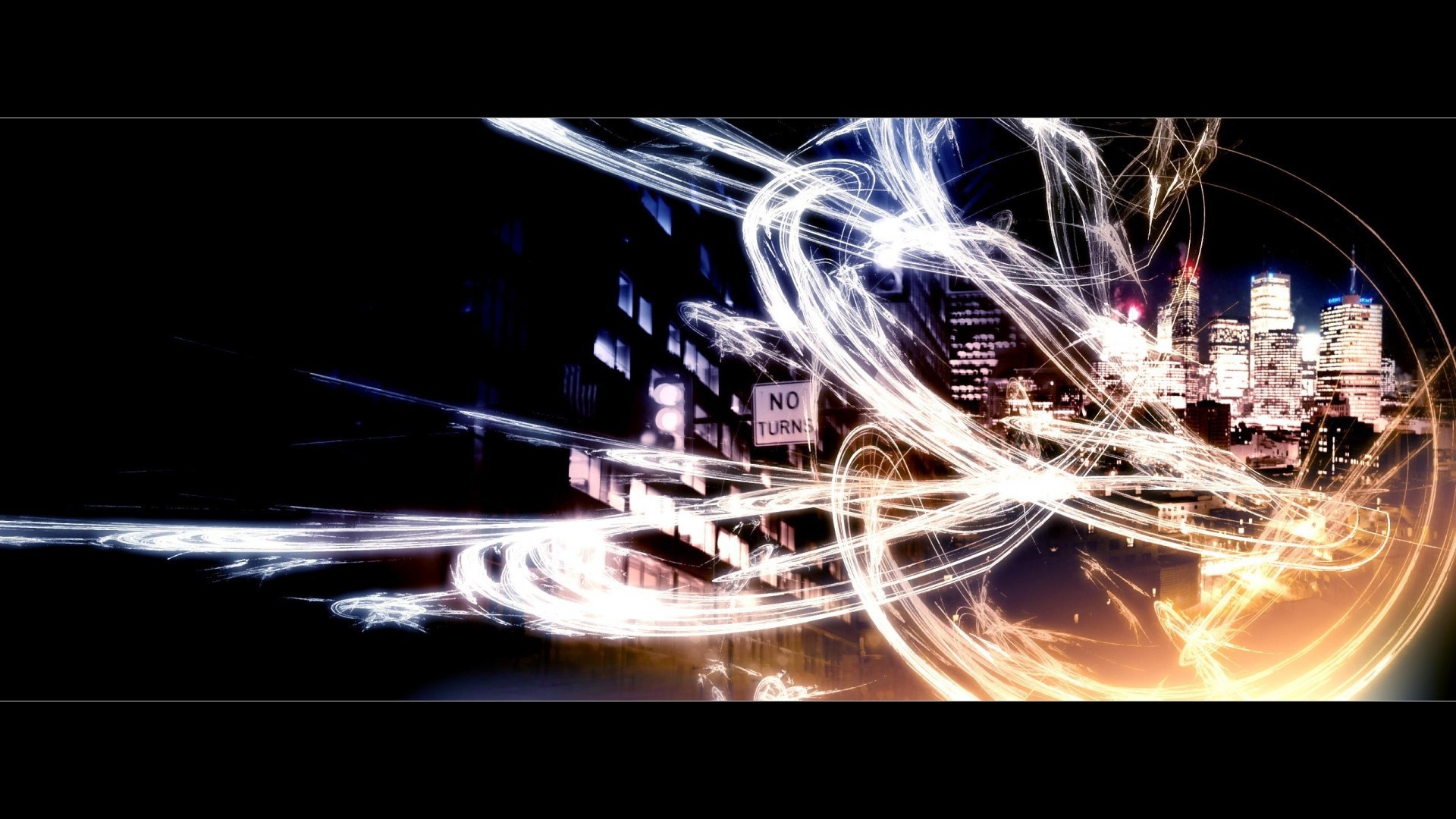 Ночные линии города