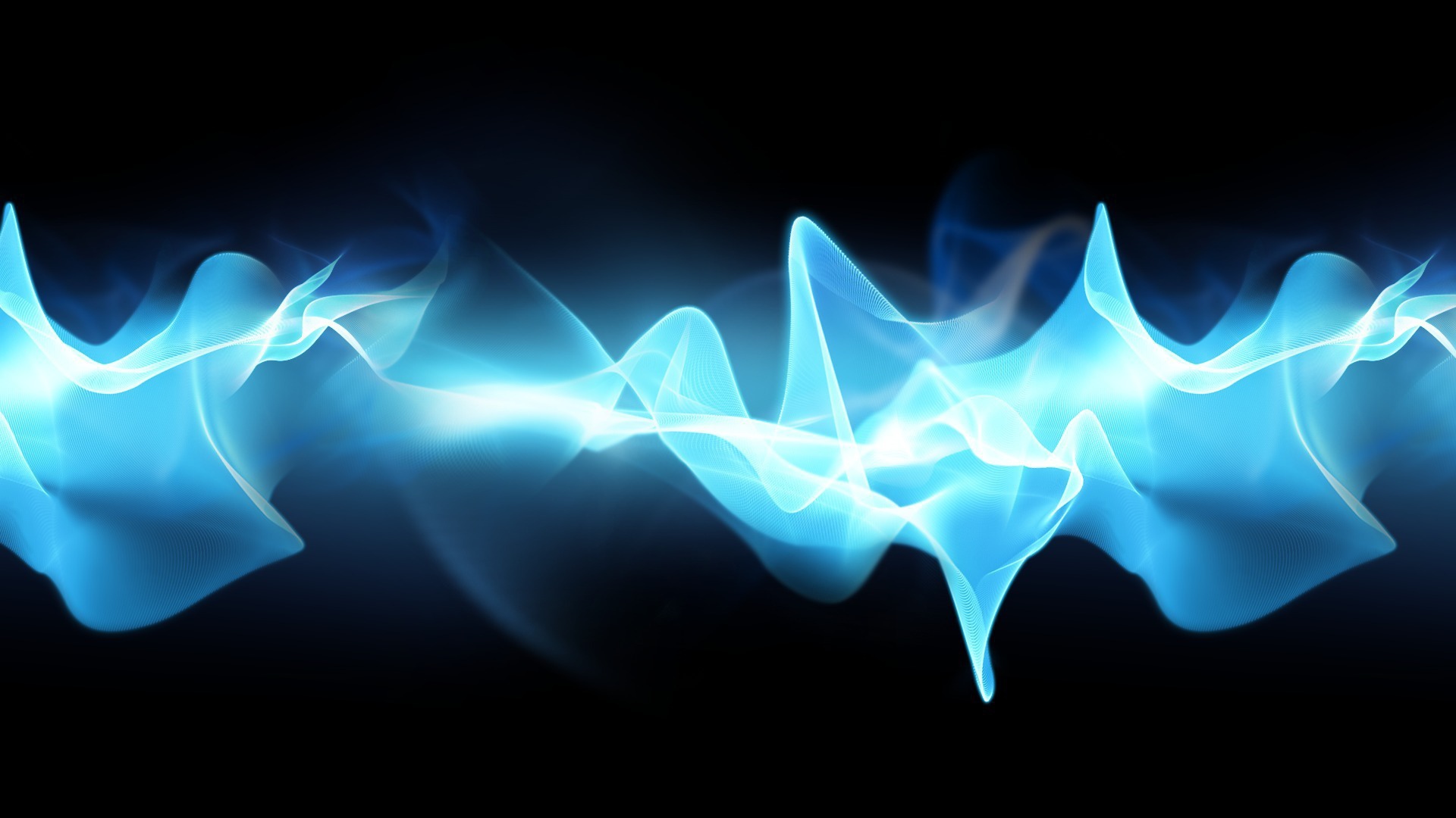 Голубое Космическое свечение