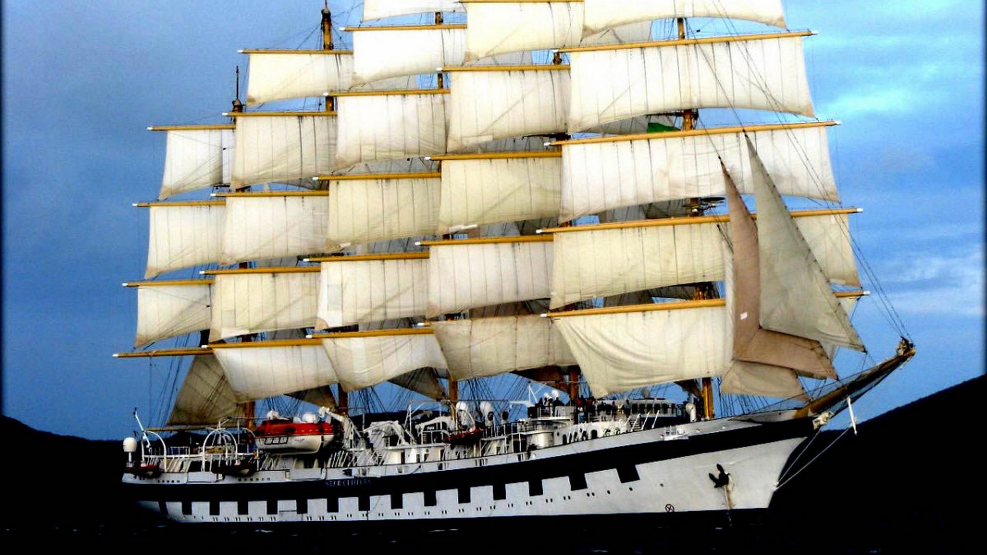 Большой парусный корабль