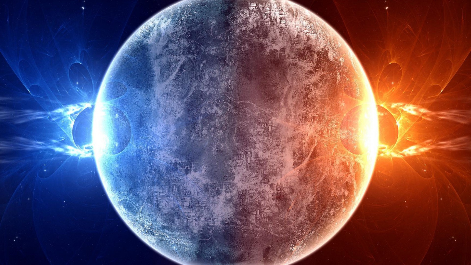 Столкновение стихий в космосе