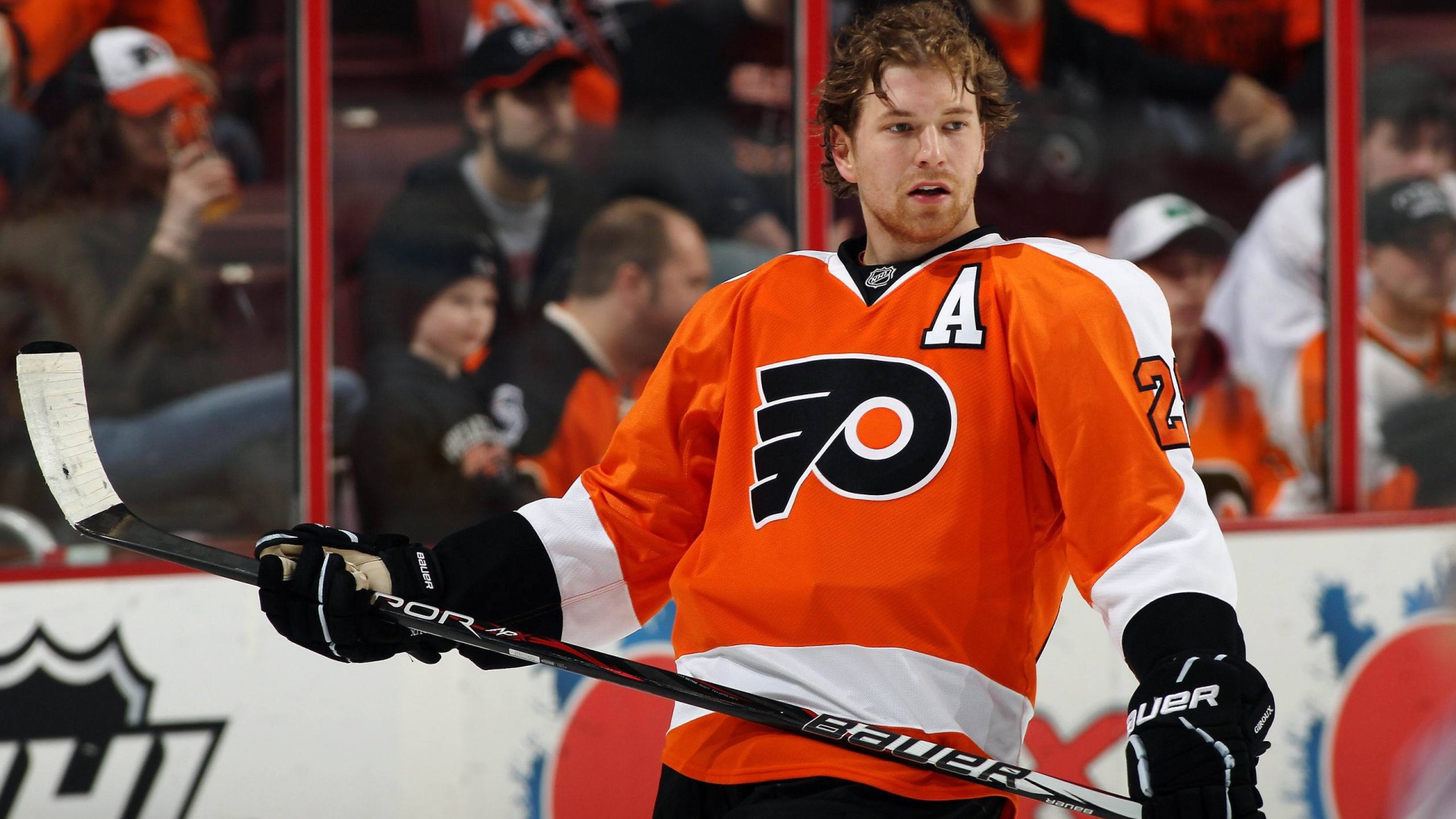 Хоккеист Филадельфии Клод Жиру