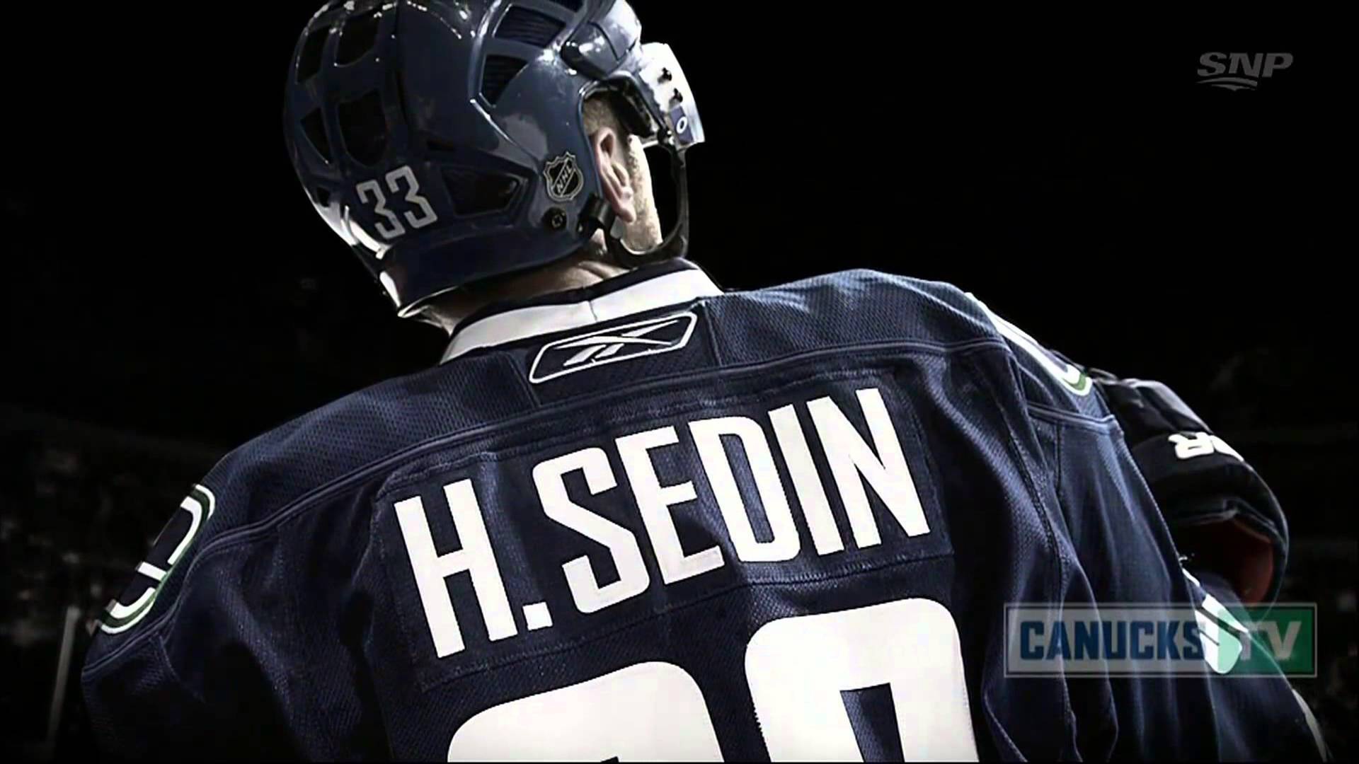 Hockey player of Vancouver Henrik Sedin