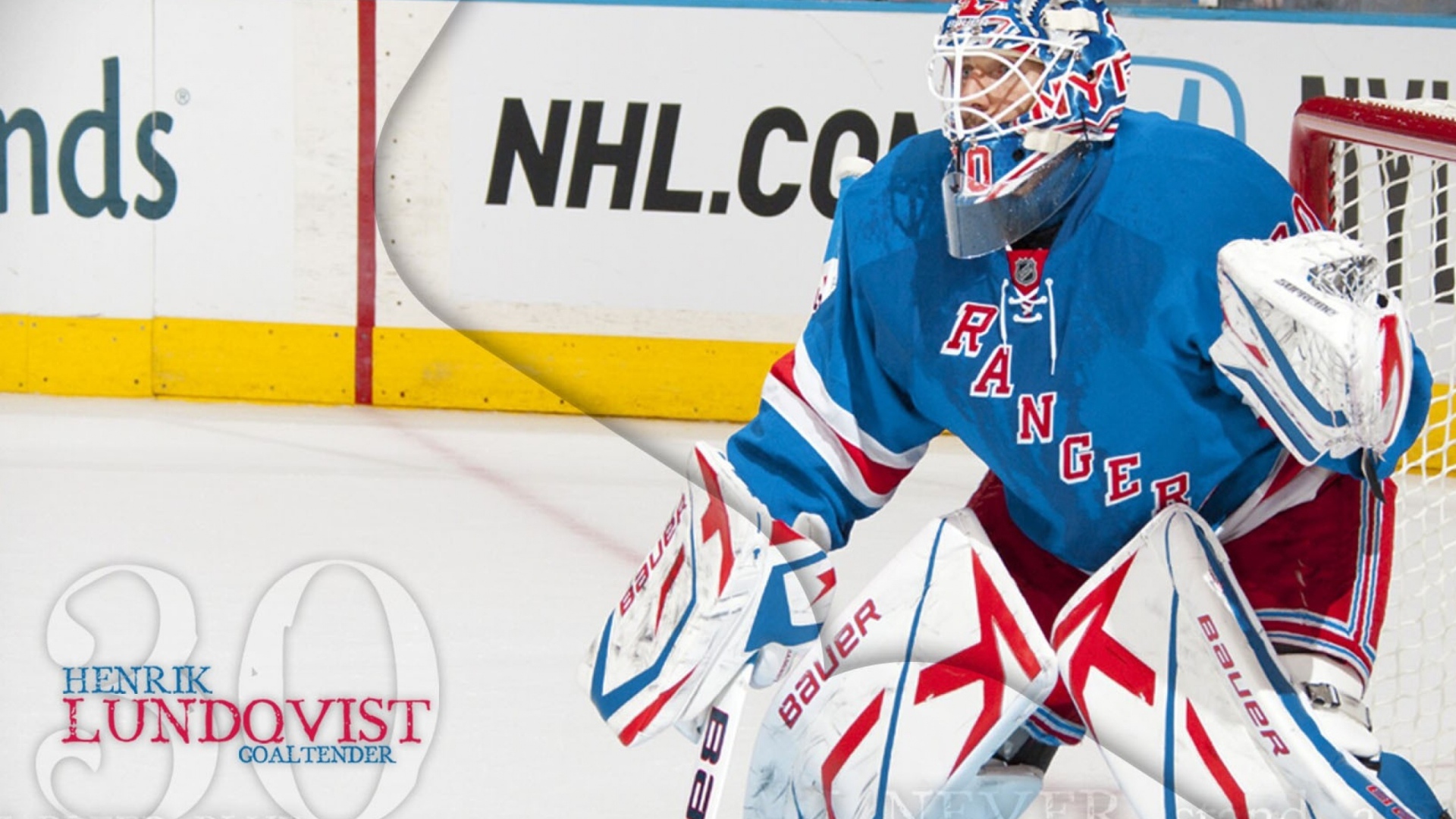 Игрок Нью-Йорк Рейнджерс Хенрик Лундквист