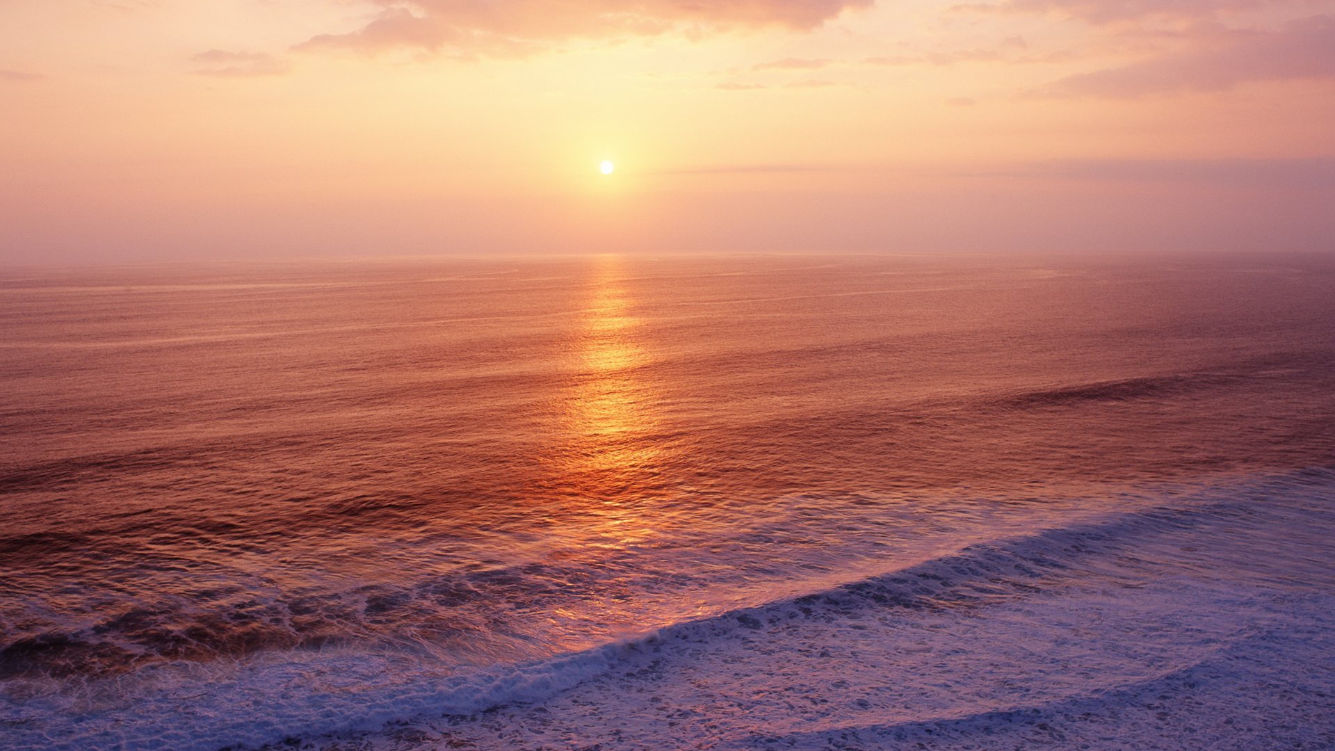 Восход над морем на Бали