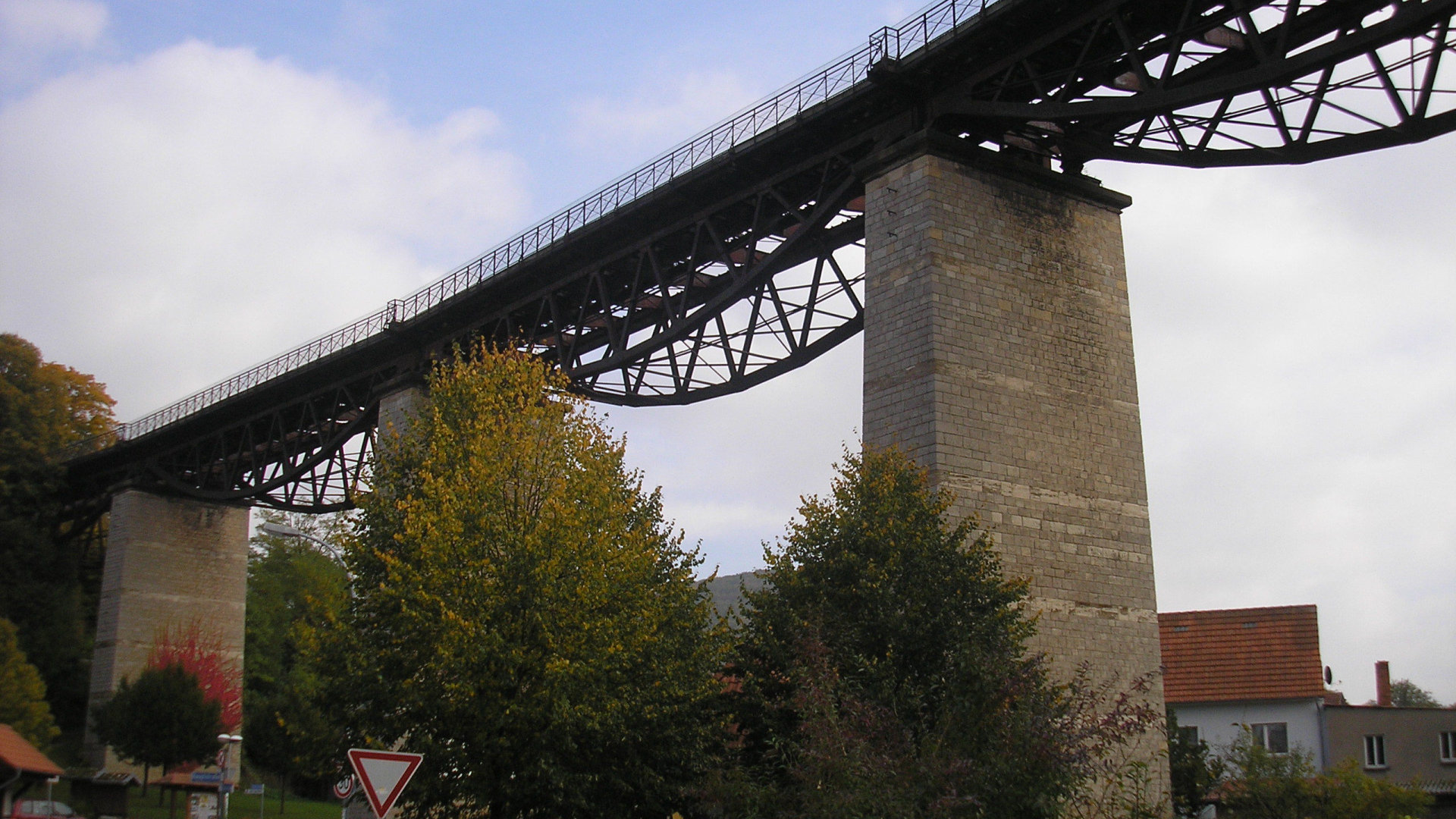 Мост в городе Лэнгенфельд, Австрия
