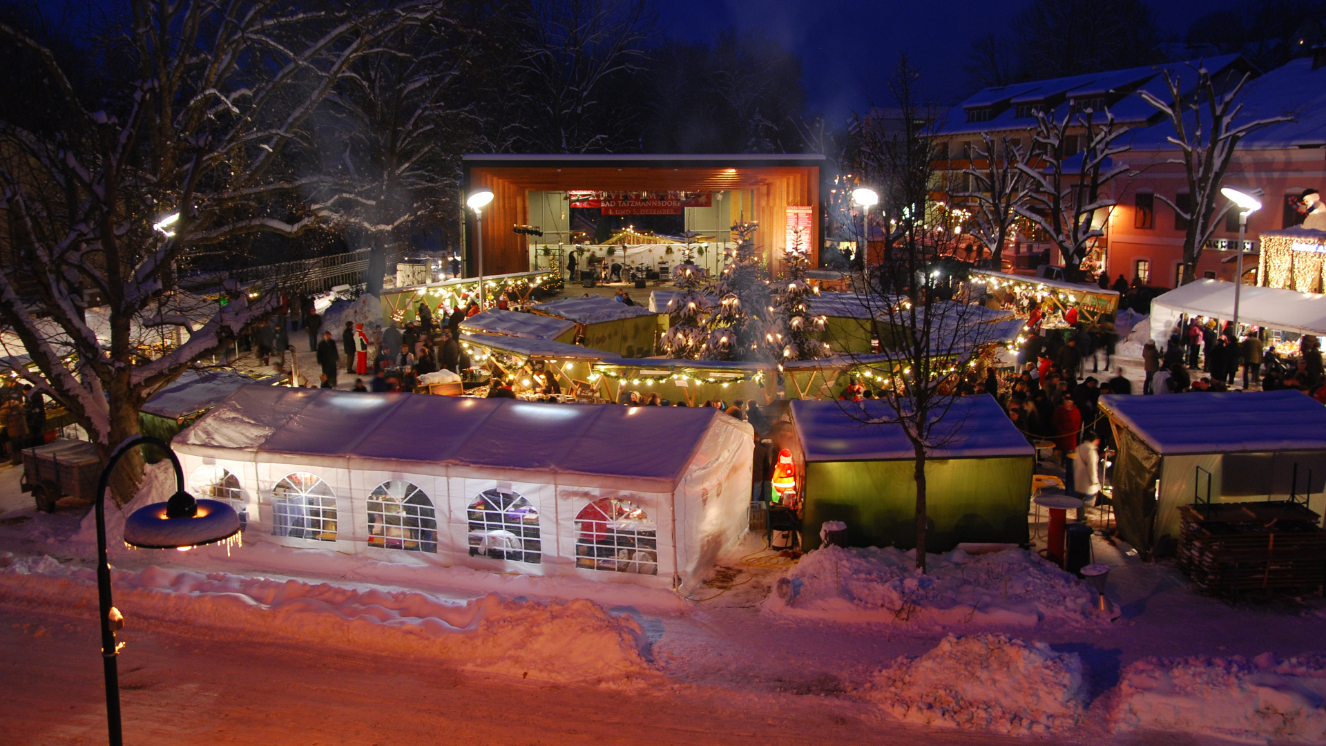 Рождество на курорте Бад Татцмансдорф, Австрия