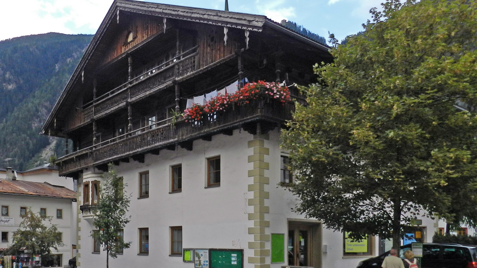 Старинный дом на горнолыжном курорте Майрхофен, Австрия