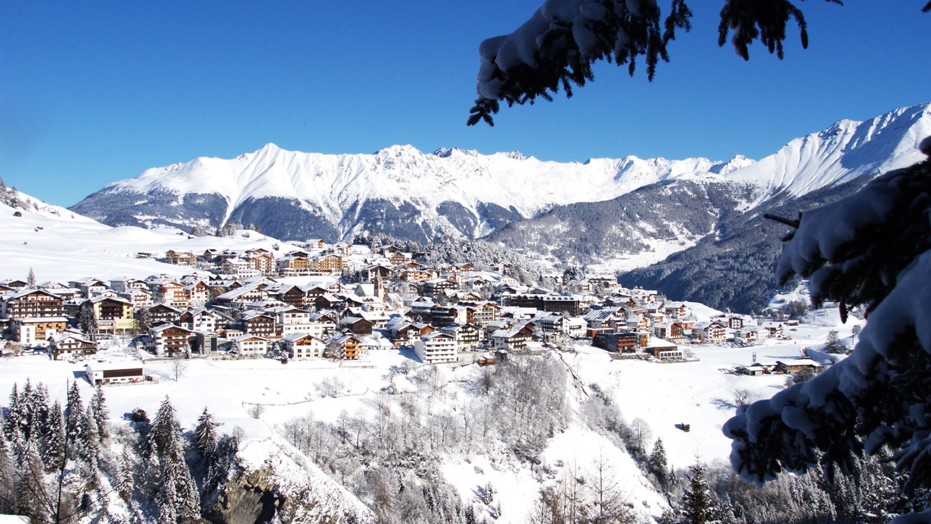 Горнолыжный курорт Серфаус, Австрия