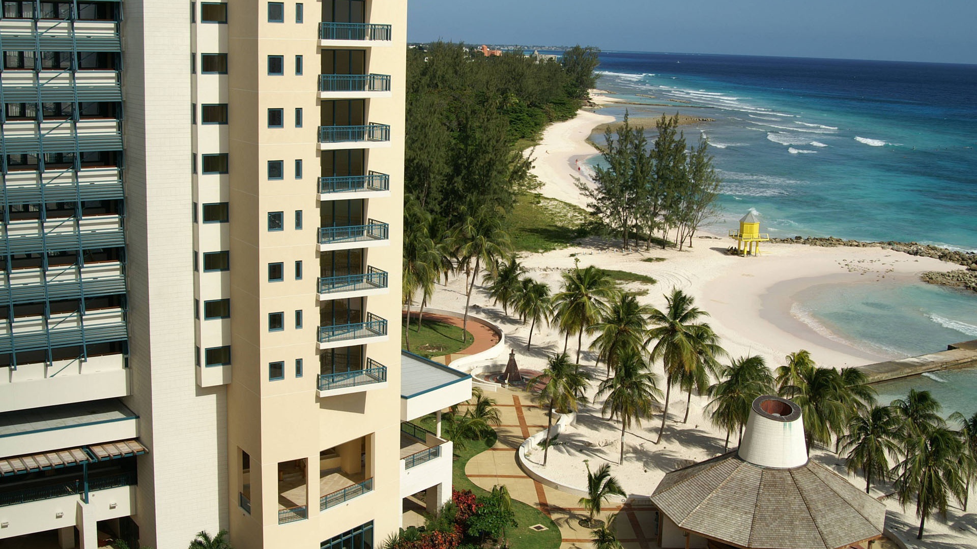 Красивый пляж Барбадоса