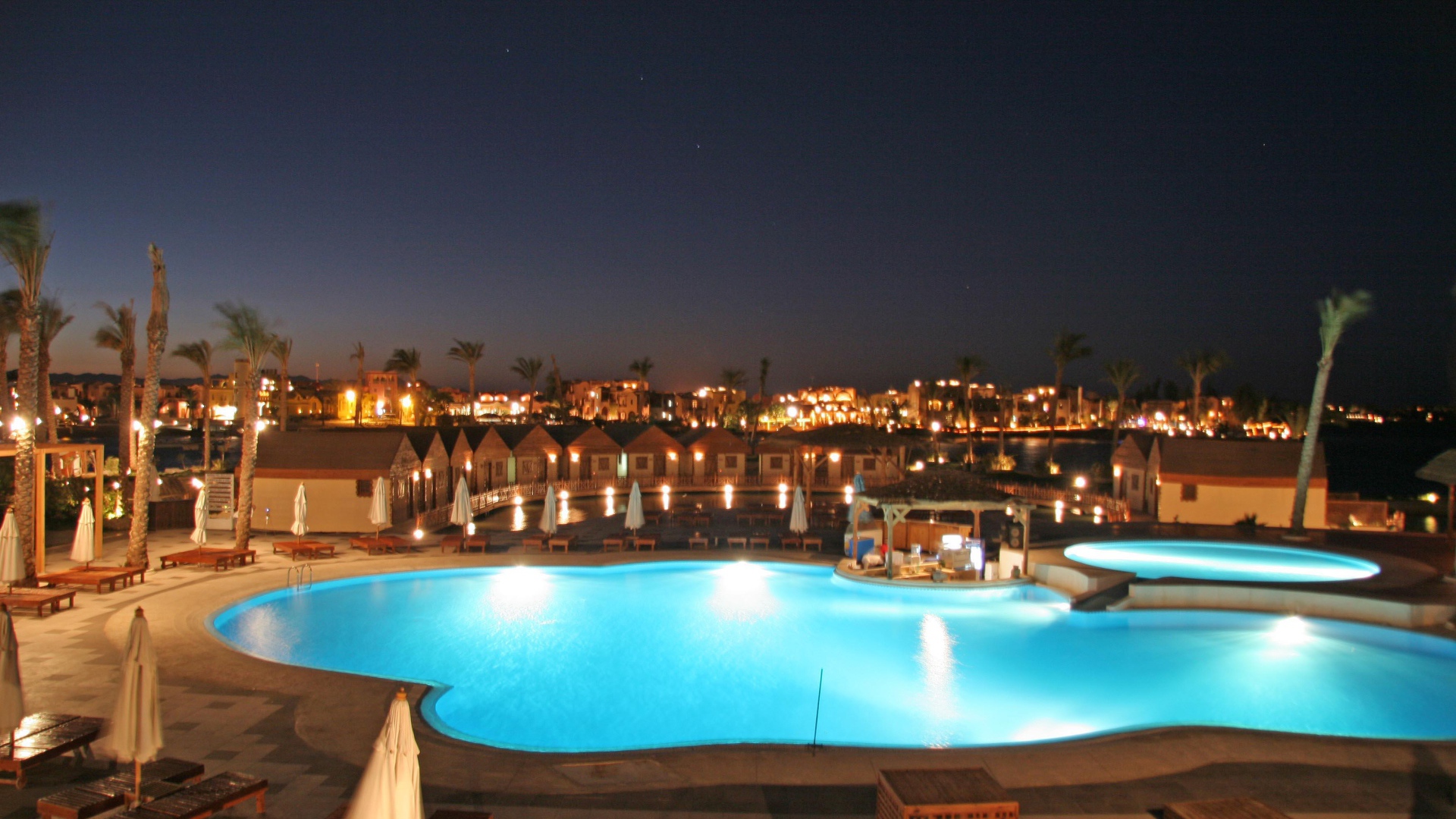 Ночной отель на курорте Эль Гуна, Египет