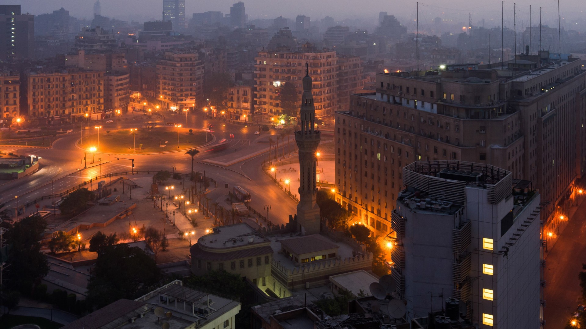 Площадь Тахрир в Каире