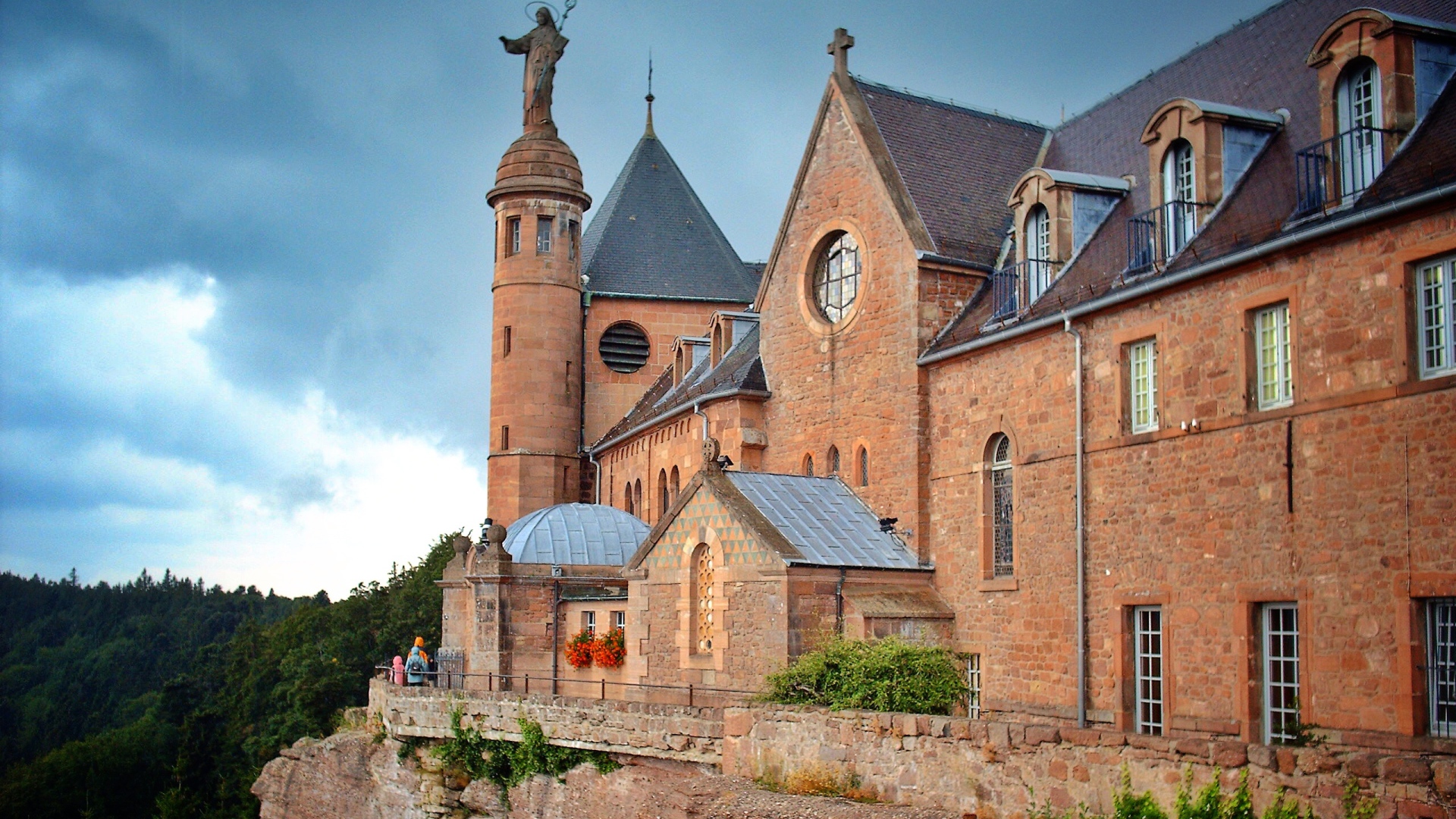 Собор в Эльзасе, Франция